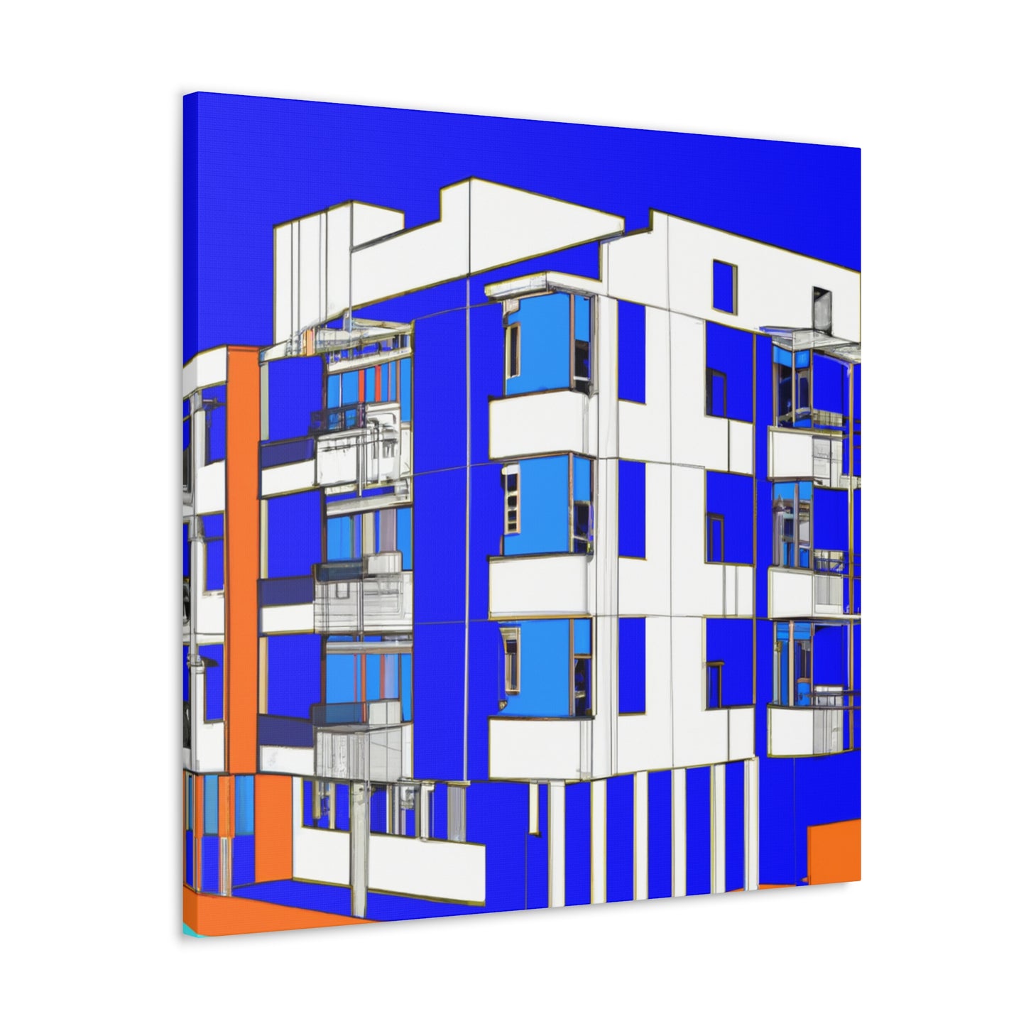 Ludovico Barbarossa - Canvas - Architectural