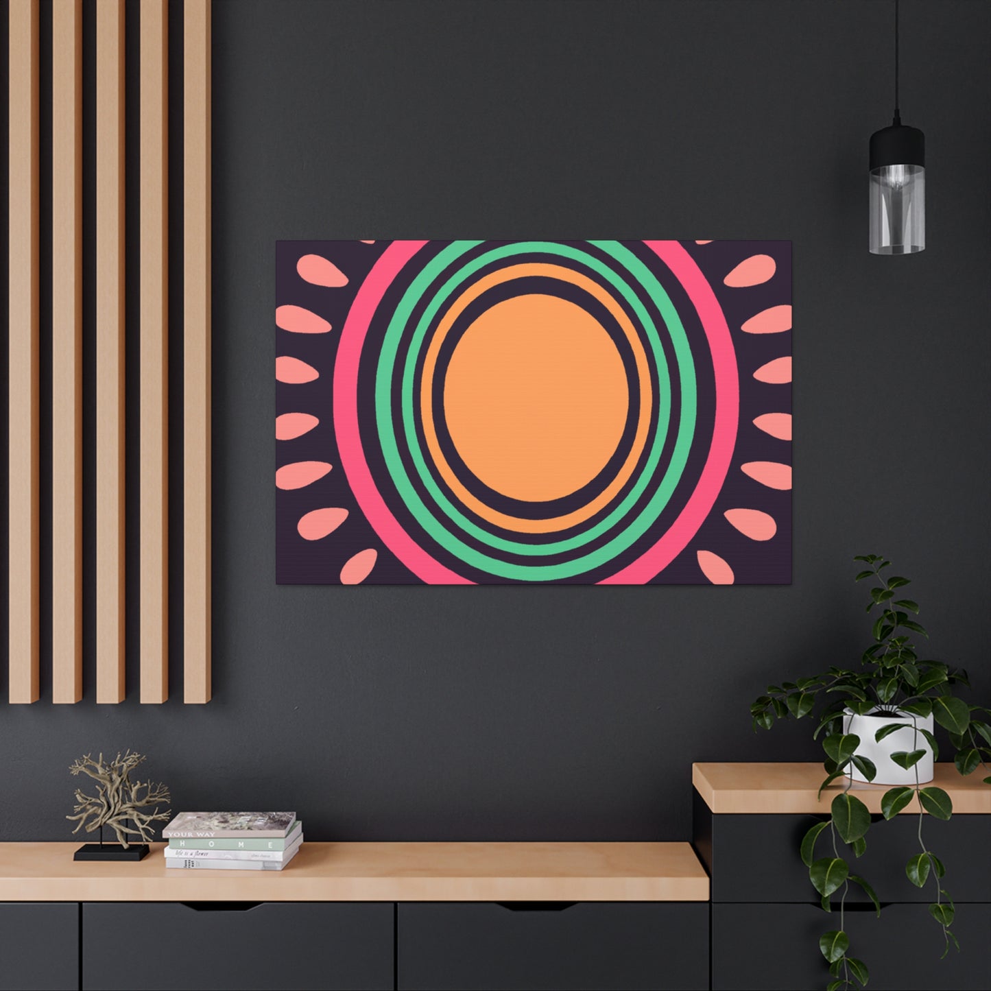 Sunny Springbok - Midcentury Canvas