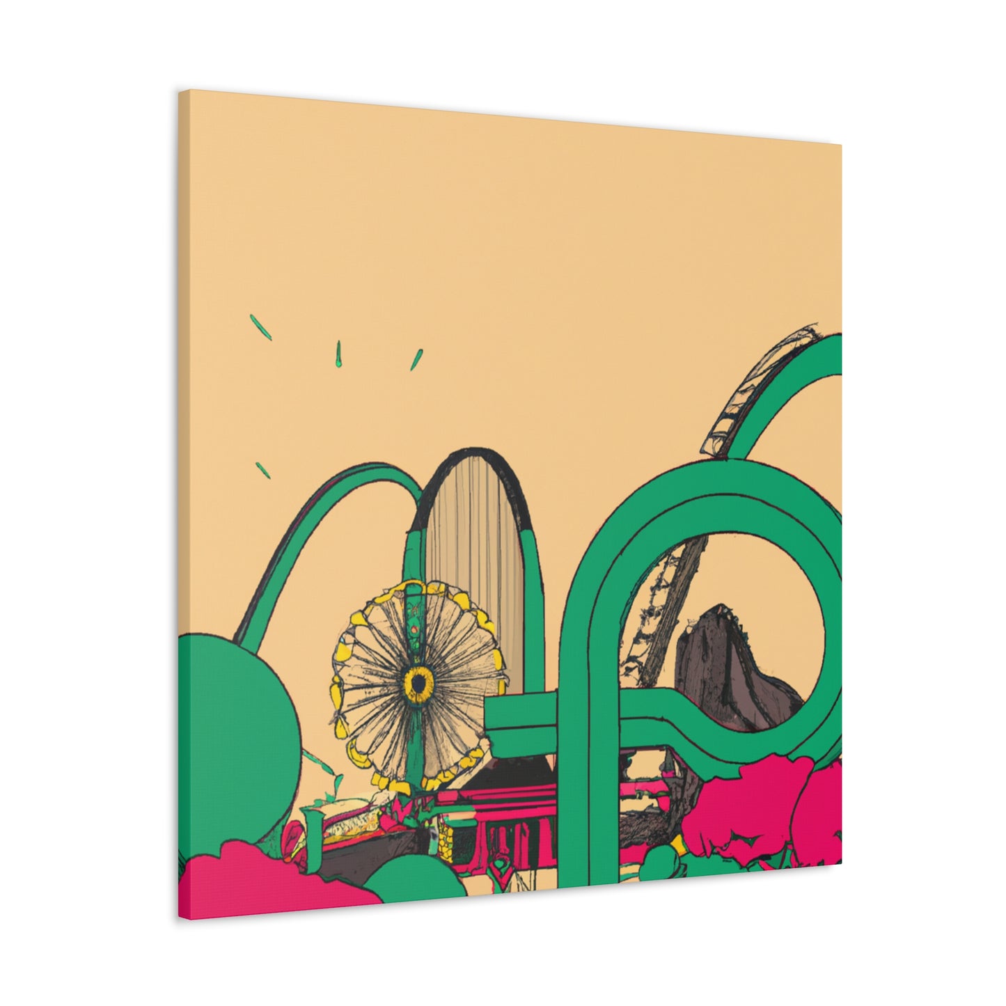 Tikitopia - Amusement - Canvas