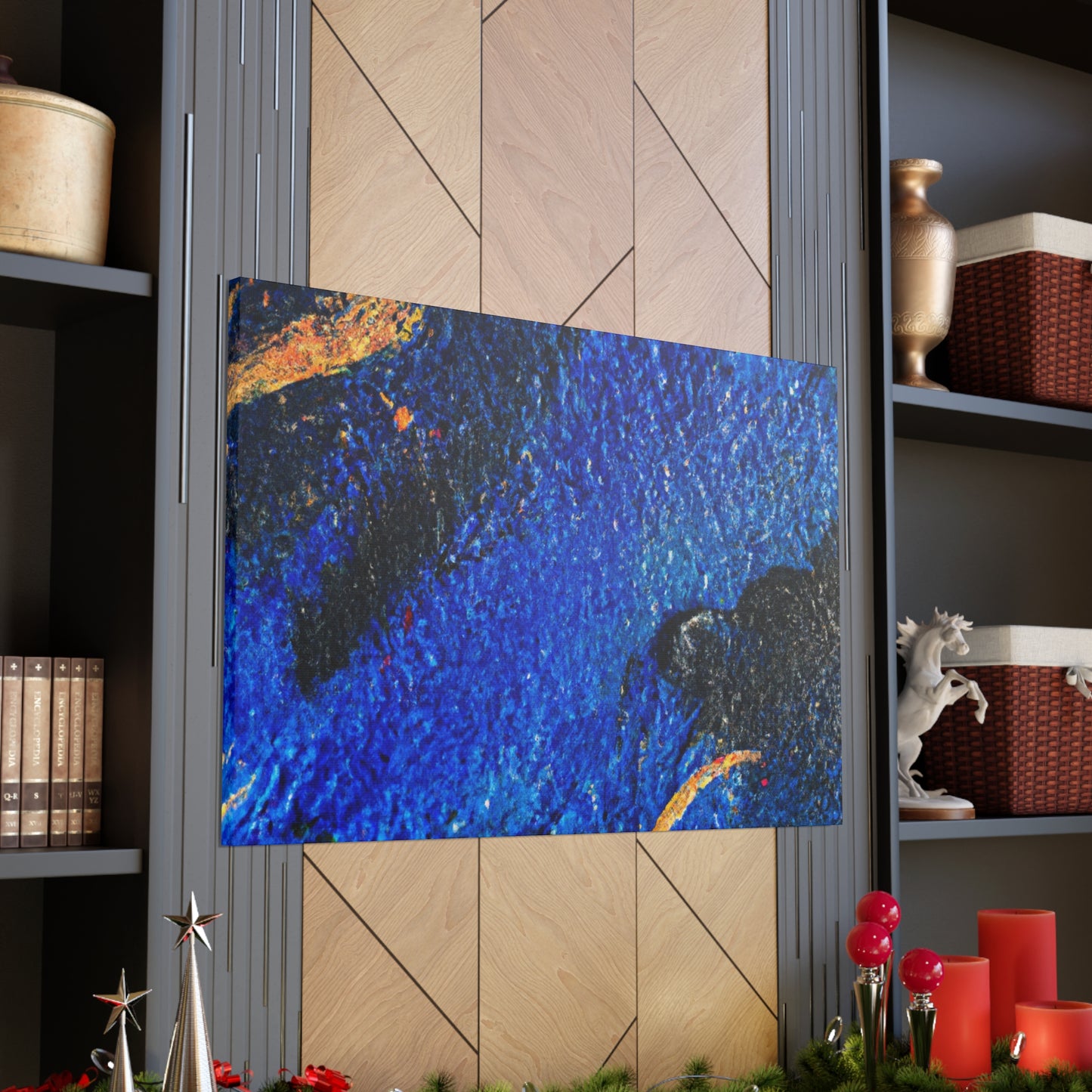 Deep Water - Abstract Canvas