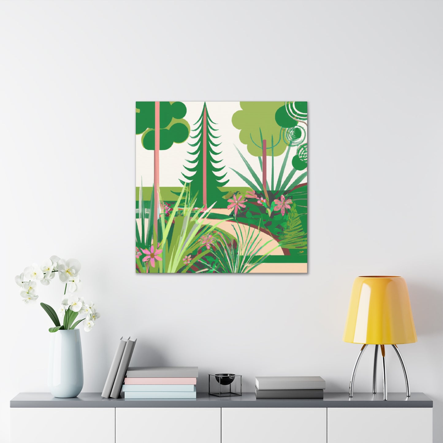 Floralopia Landscape - Canvas