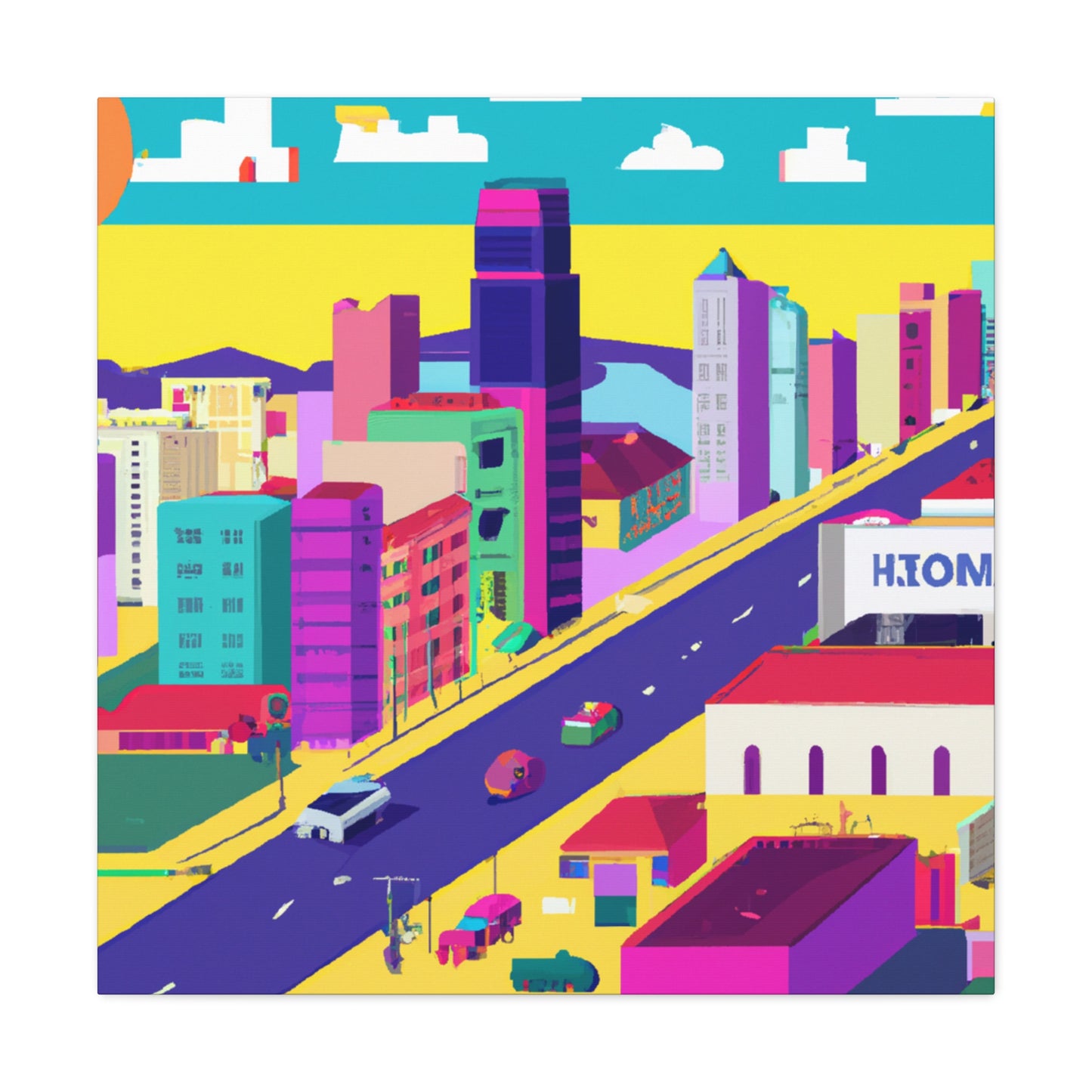 Rafael Pontejos - South America - Canvas