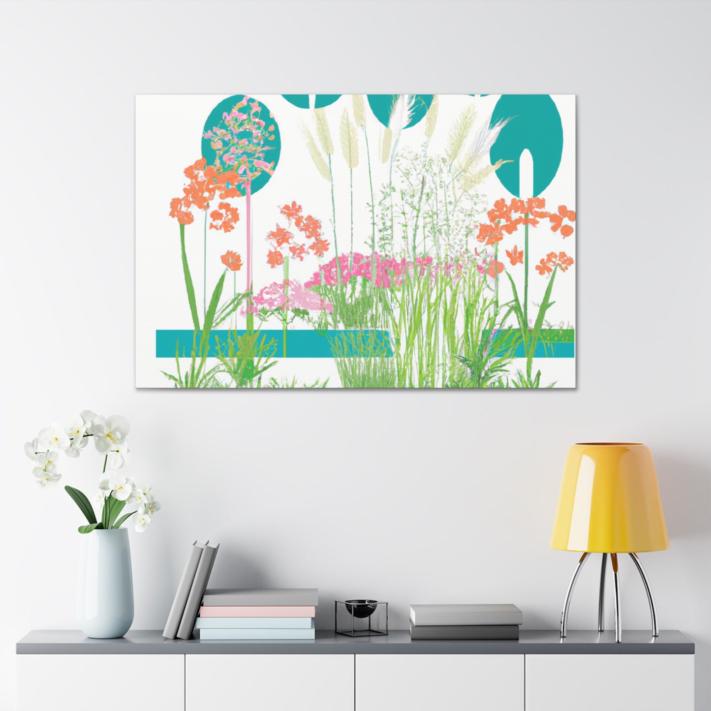 Garden Haven - Landscape - Canvas