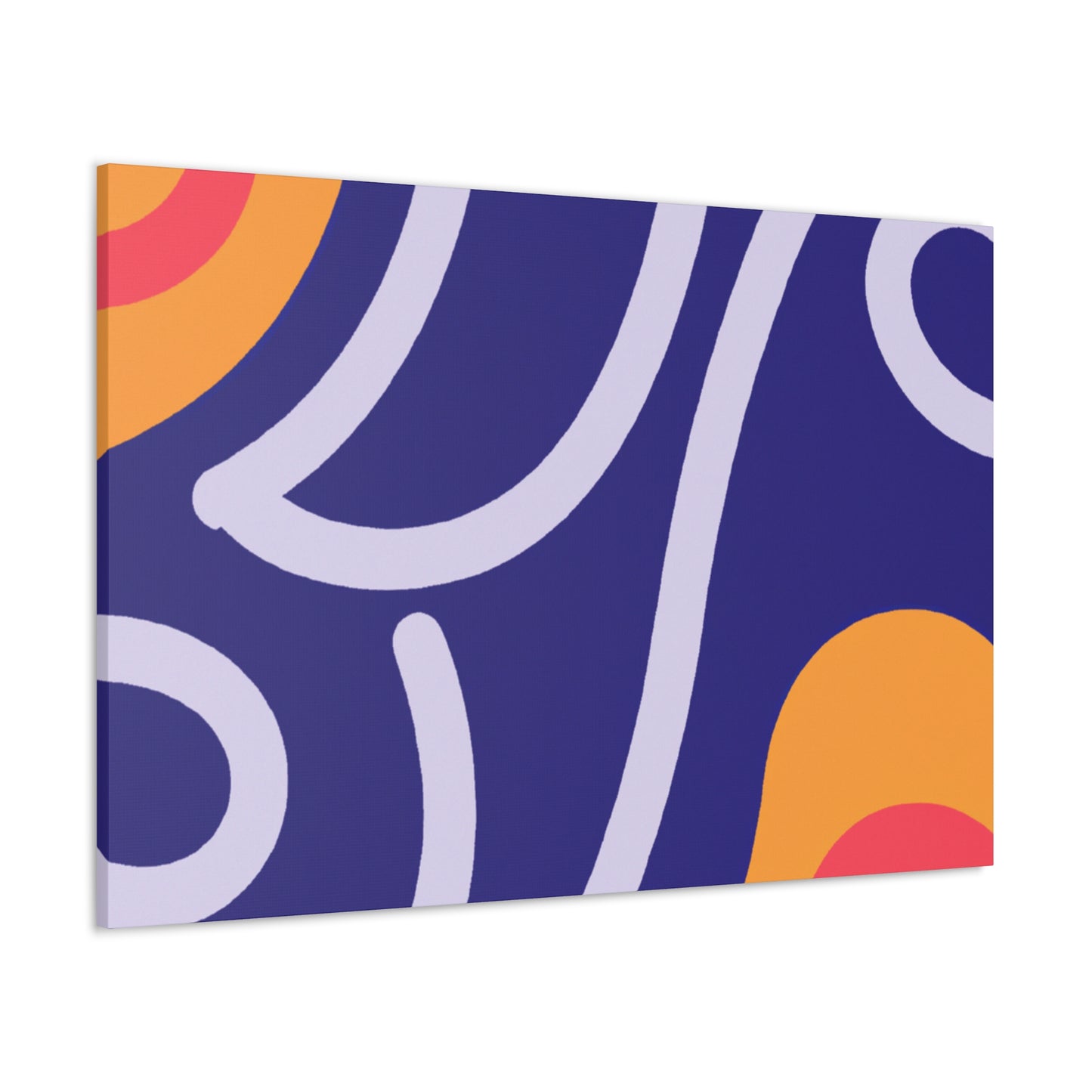 Hazy Peaks- Midcentury - Canvas