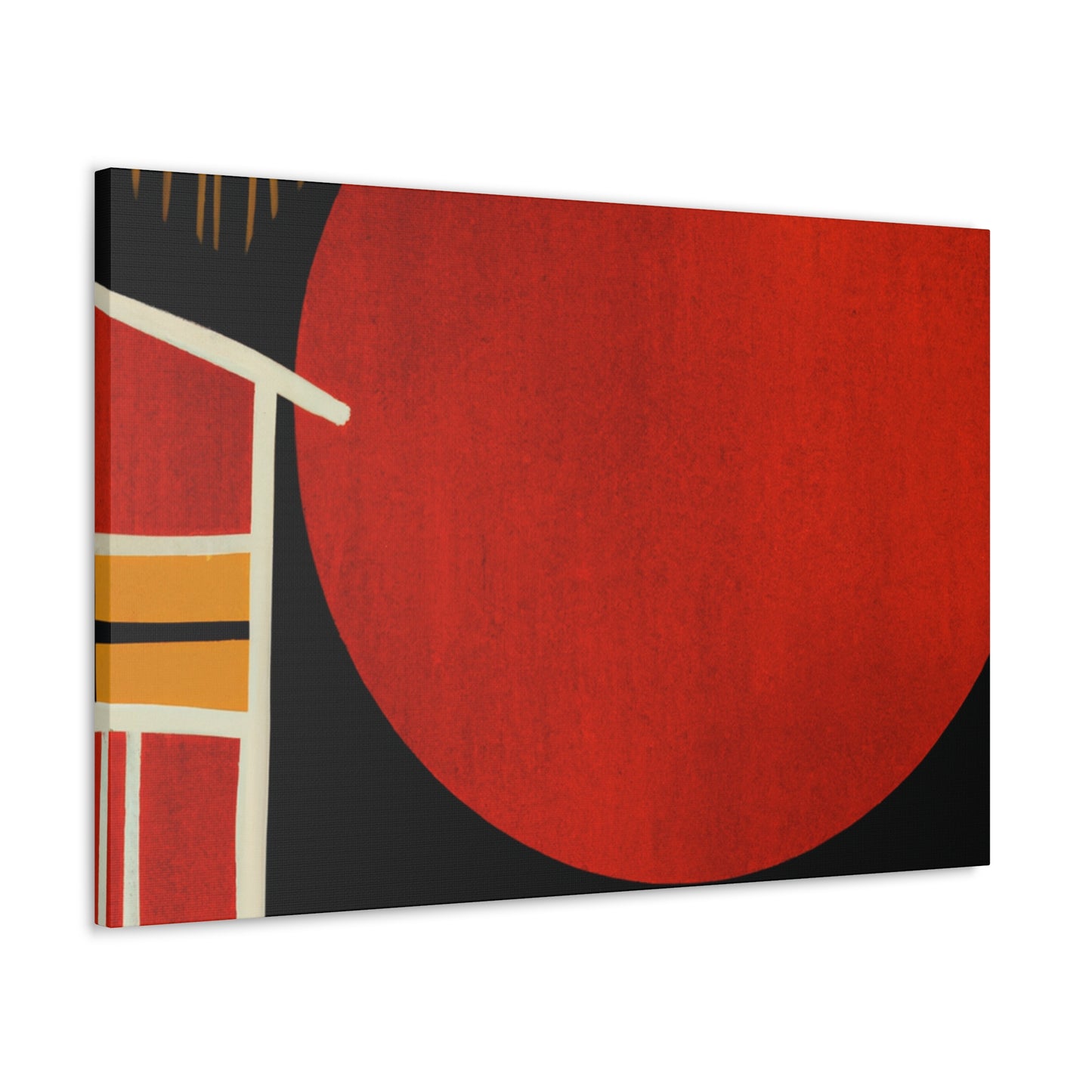 Sandyblaze Moon - Midcentury Canvas