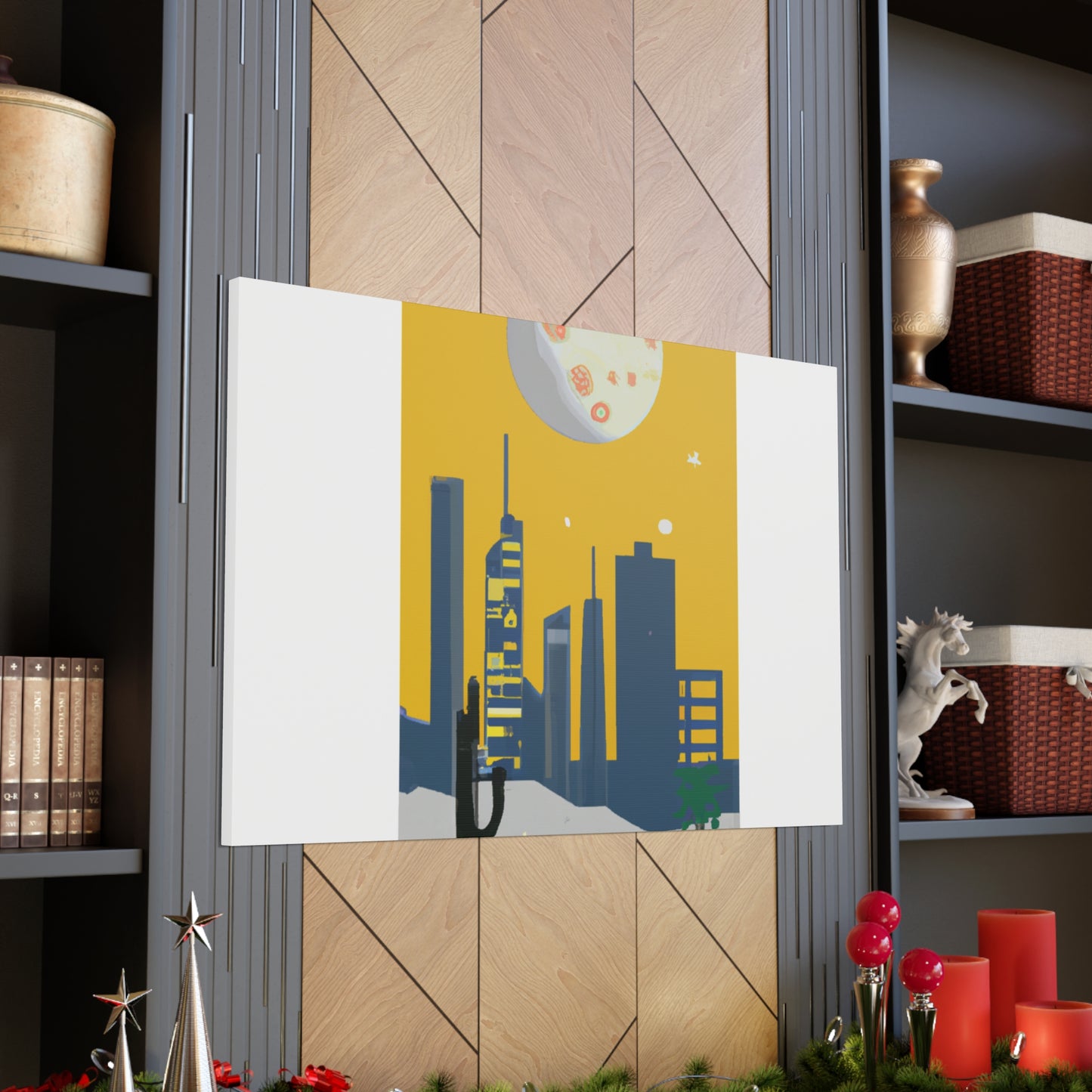 Skyhigh - Midcentury Canvas