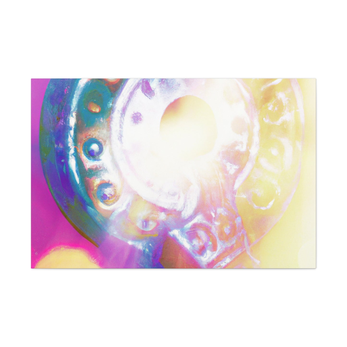 Metallic Mayan Majesty - Art Deco Canvas