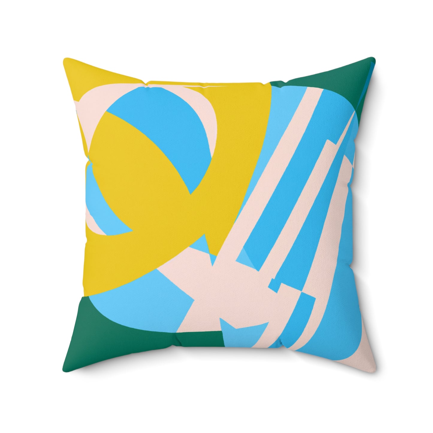 Spun Polyester Square Pillow