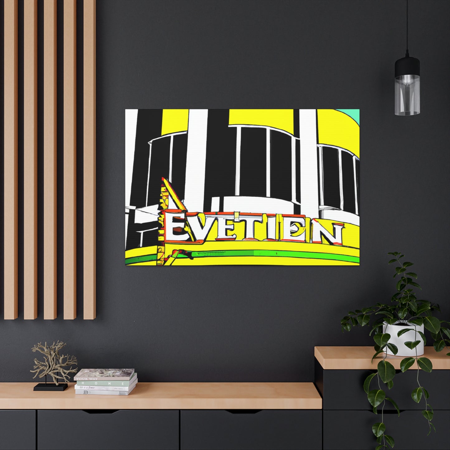 Rock 'n' Roll Jamboree - Pop Art Canvas Retro Music and Film