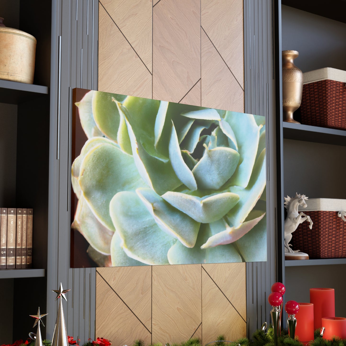 "Blooming Garden" - Canvas - Succulent