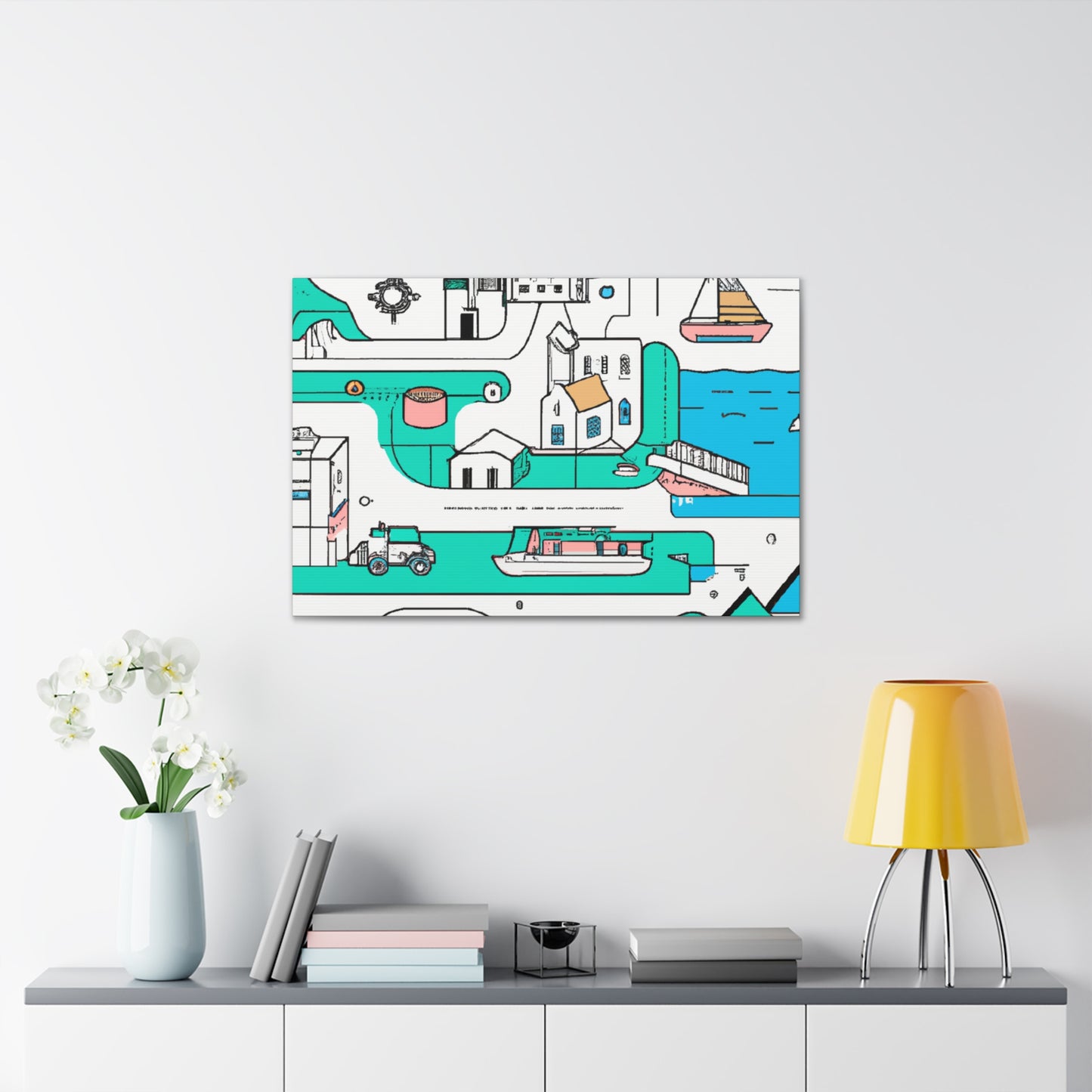 Vacancy - Minimalism - Canvas