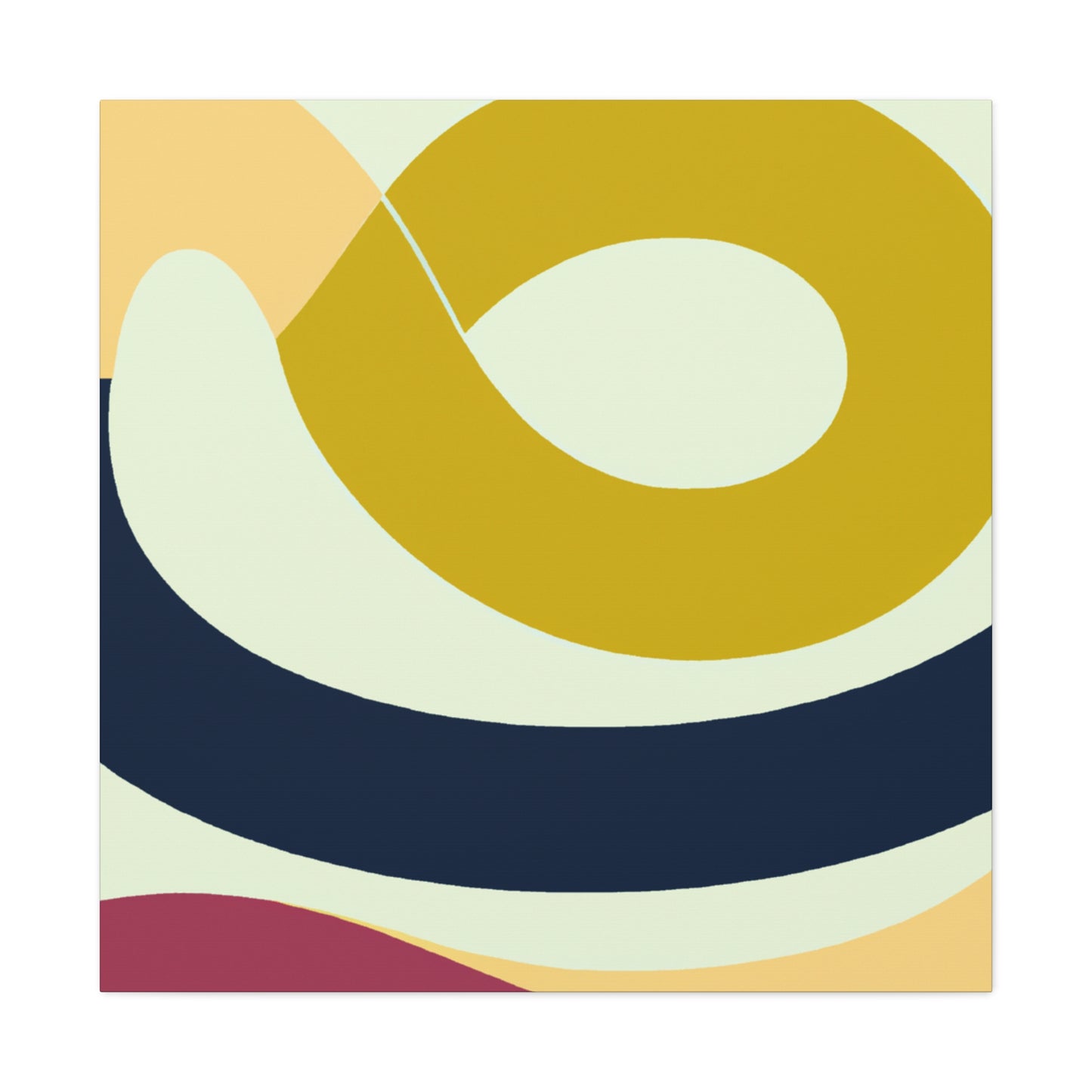 Sunburst Stargazer - Midcentury - Canvas