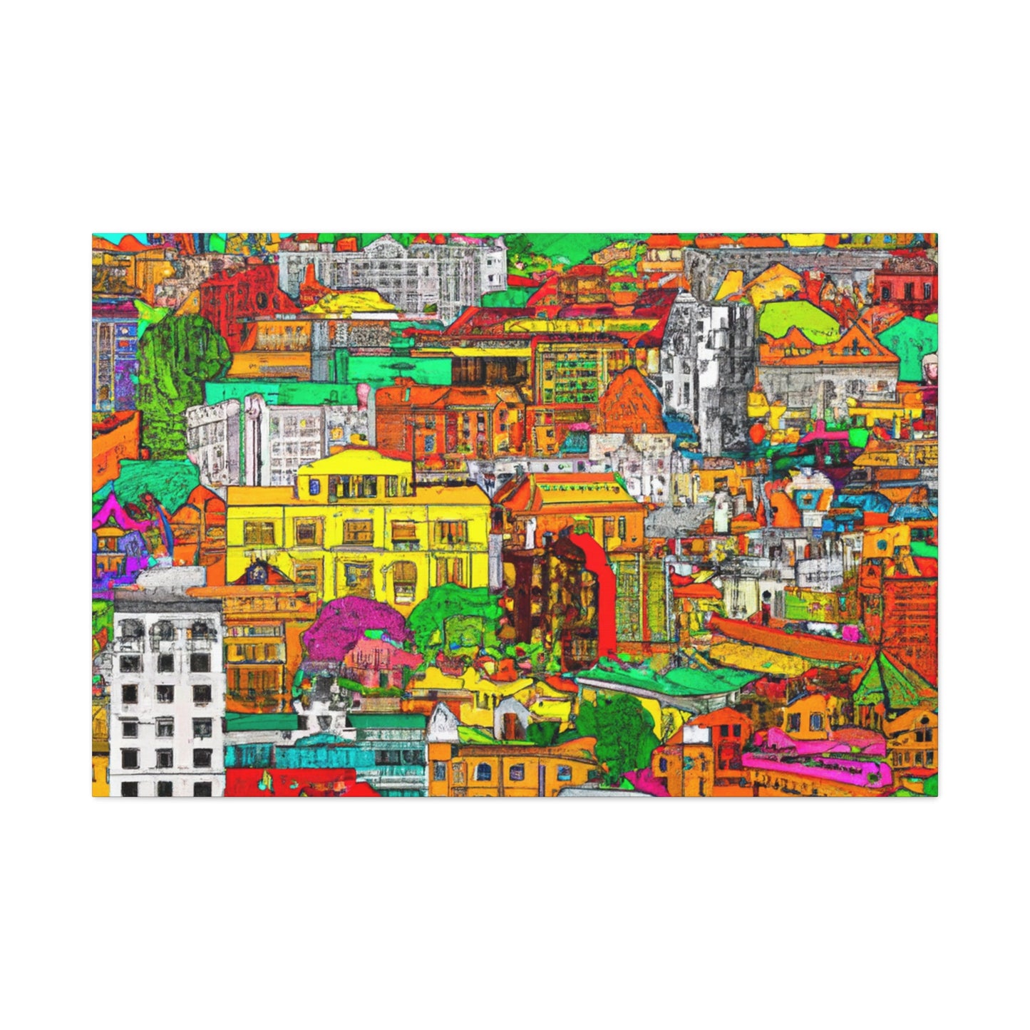Namaste - Destination India - Canvas
