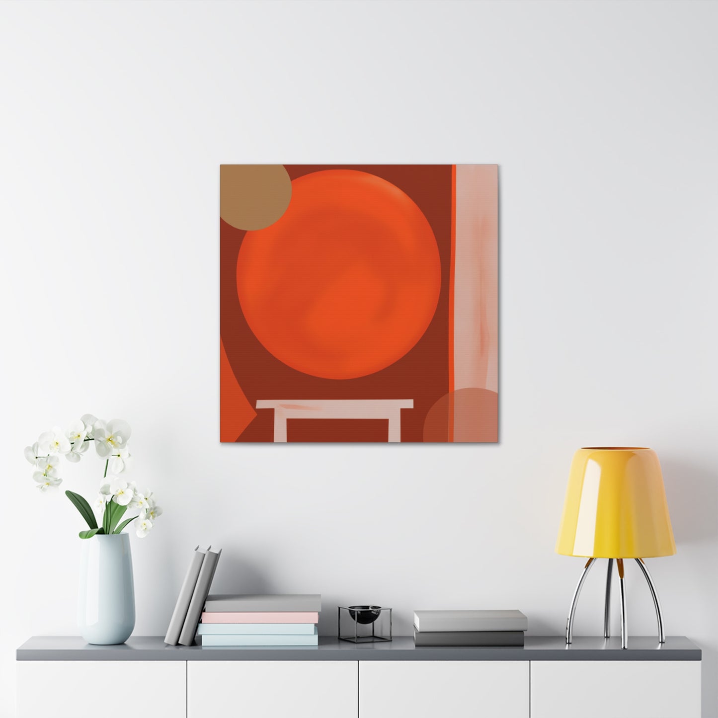 Palette Perfection - Midcentury - Canvas