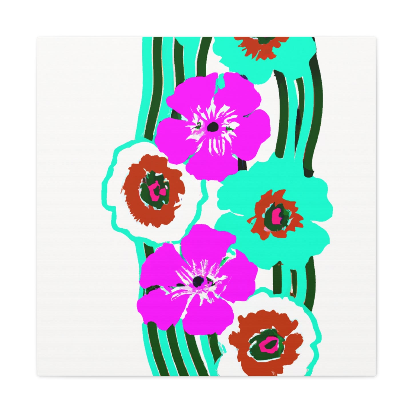 Florazure - Floral - Canvas