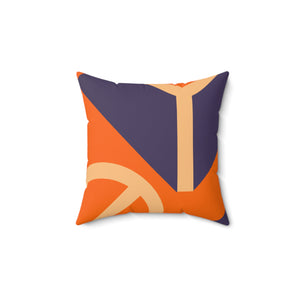 Spun Polyester Square Pillow