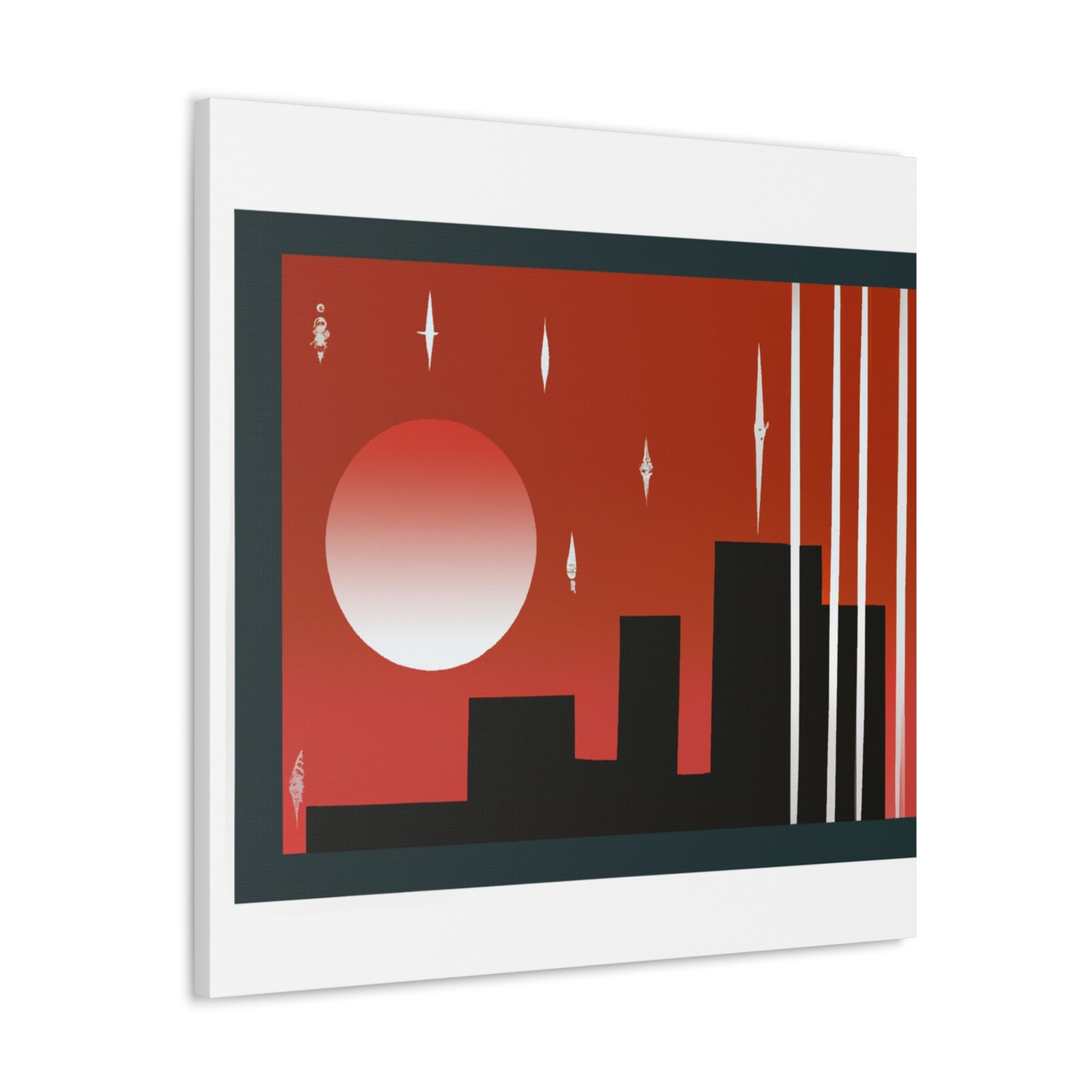 City Of Dreams - Midcentury Canvas