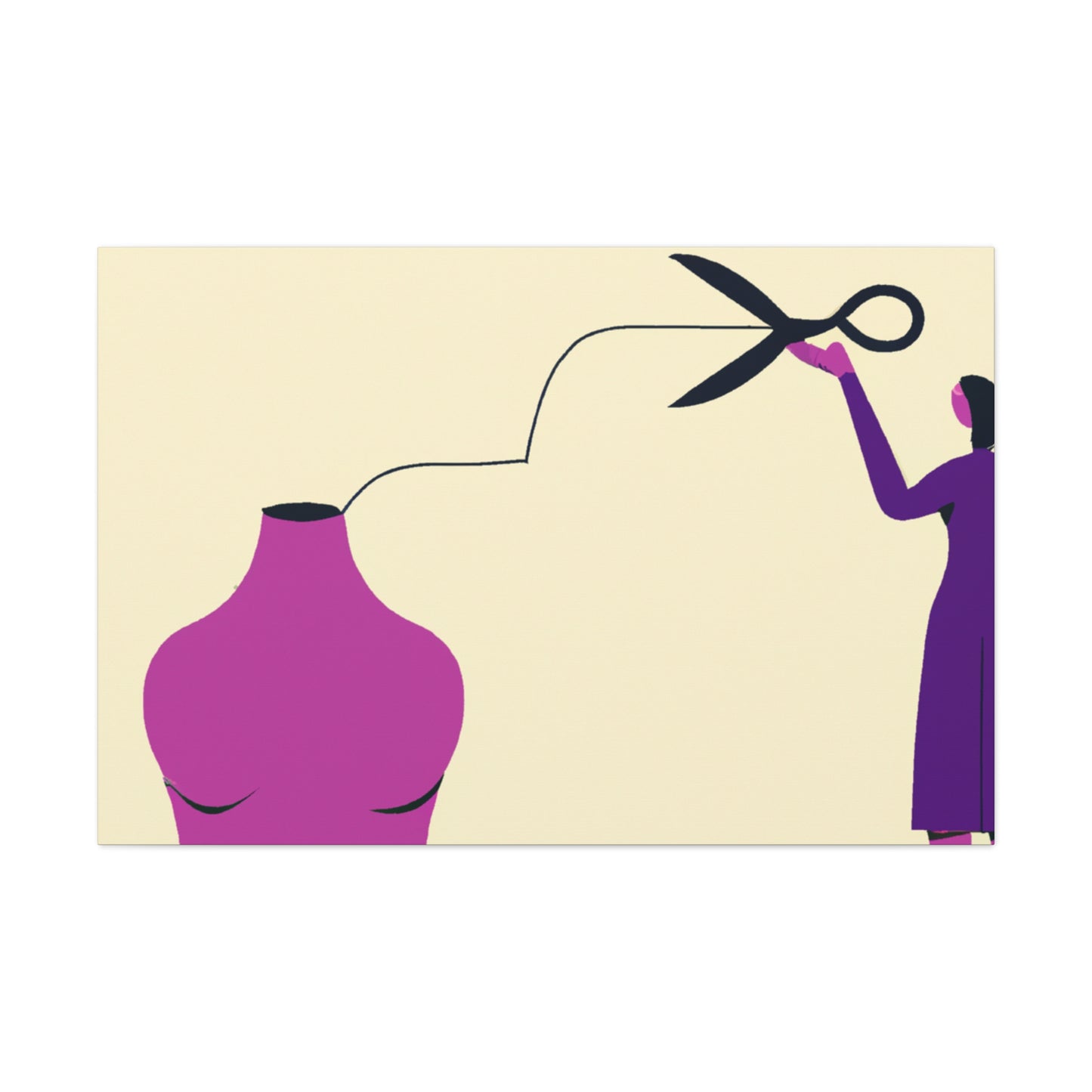 Elegance of Simplicity - Minimalism - Canvas