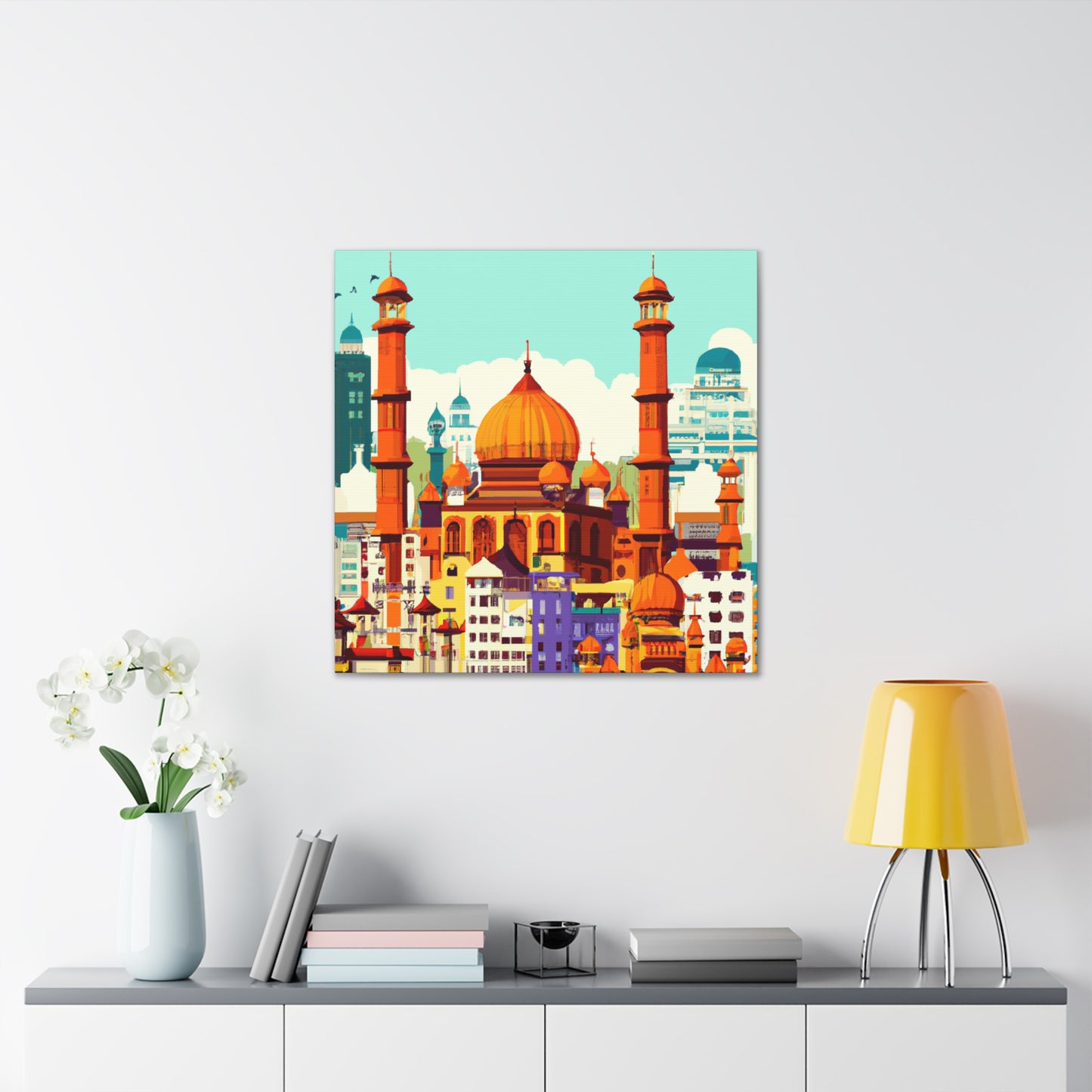 Saagar-Destination India - Canvas