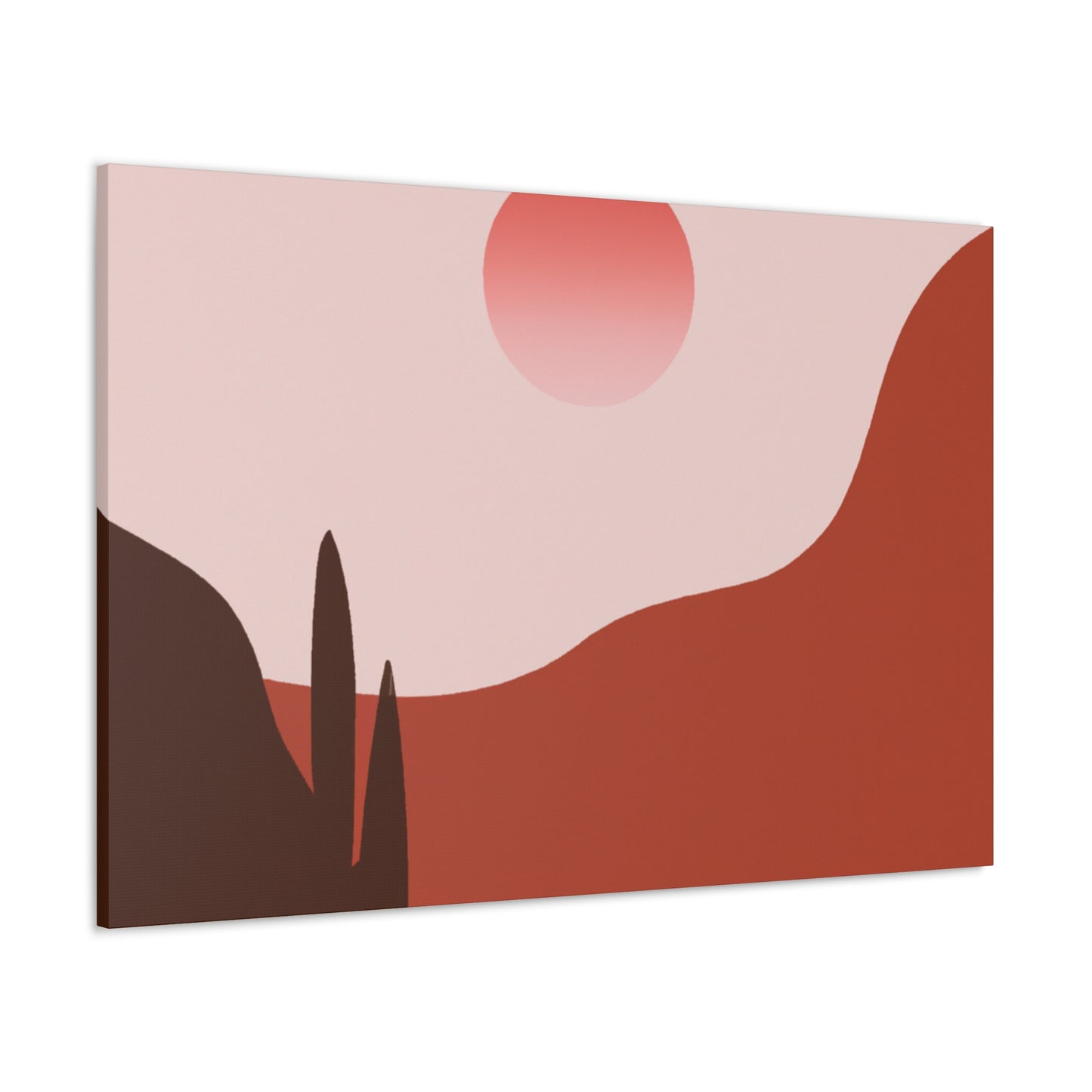 Antique Eclectique- Vintage Contemporary -Landscape - Desert - Canvas