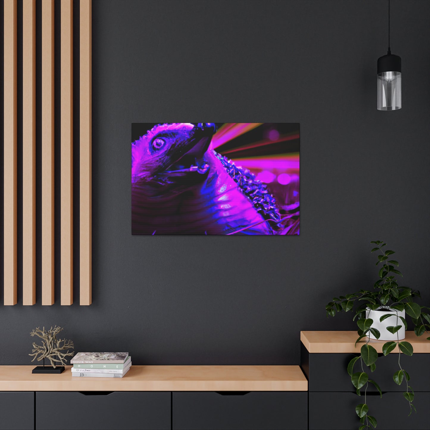 Feathery Fuzzball - Canvas - Wildlife