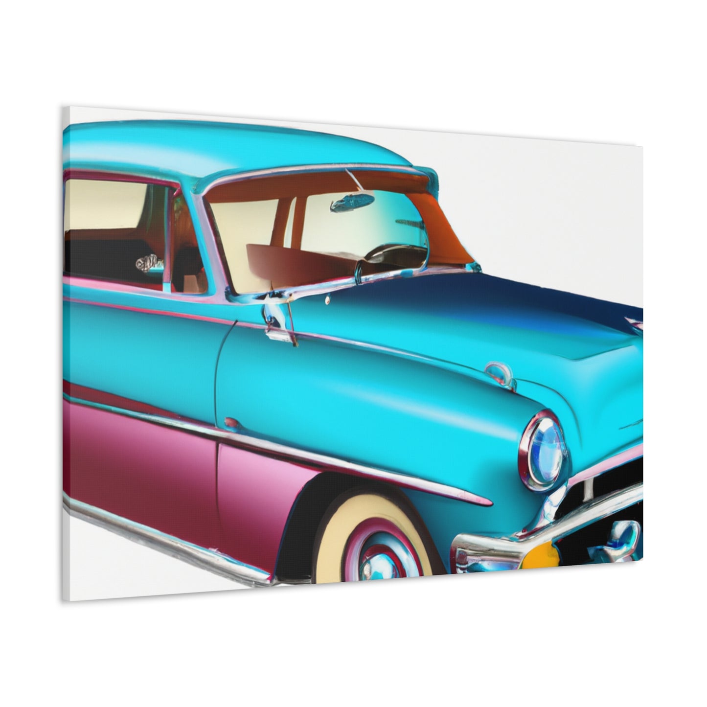 Jalopy- Automobile - Canvas