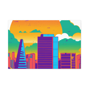 Cielo Azul - South America - Canvas