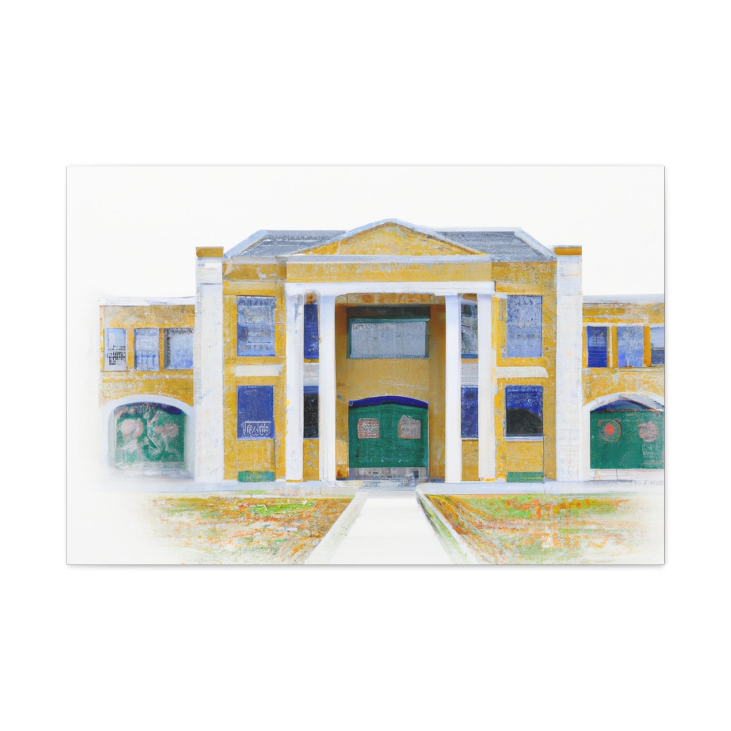 Thea Van Dyck. - Architectural Canvas