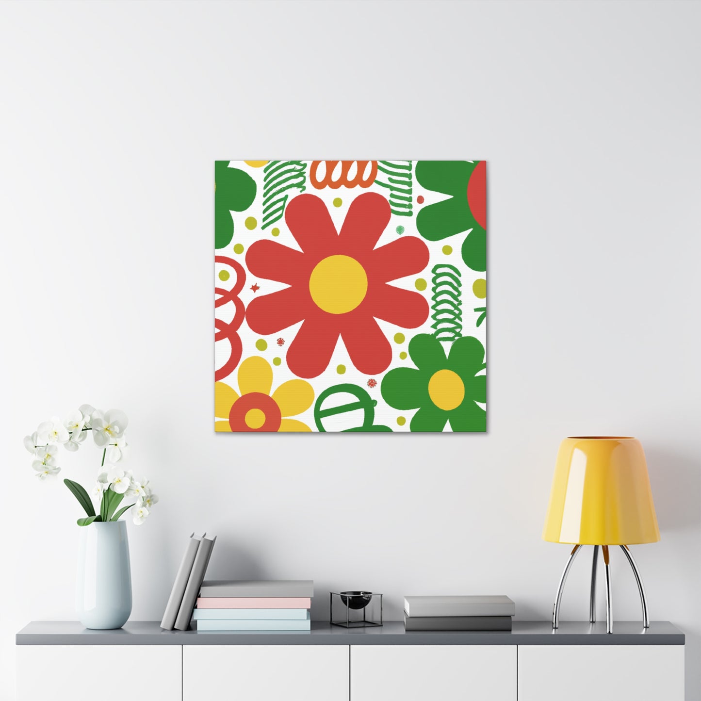 Flowerful Fancies - Floral Canvas