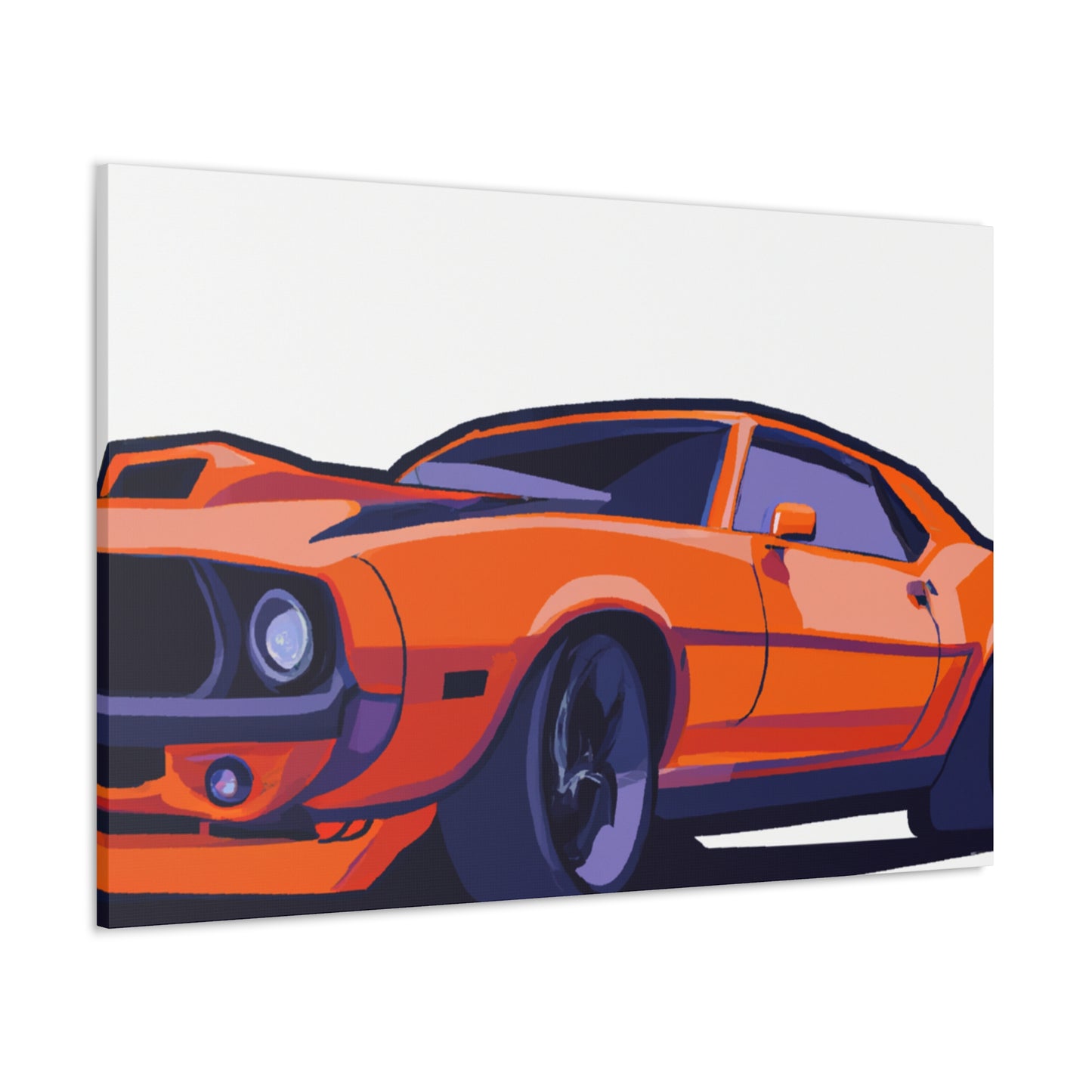 T-Bird Stallion - Automobile - Canvas