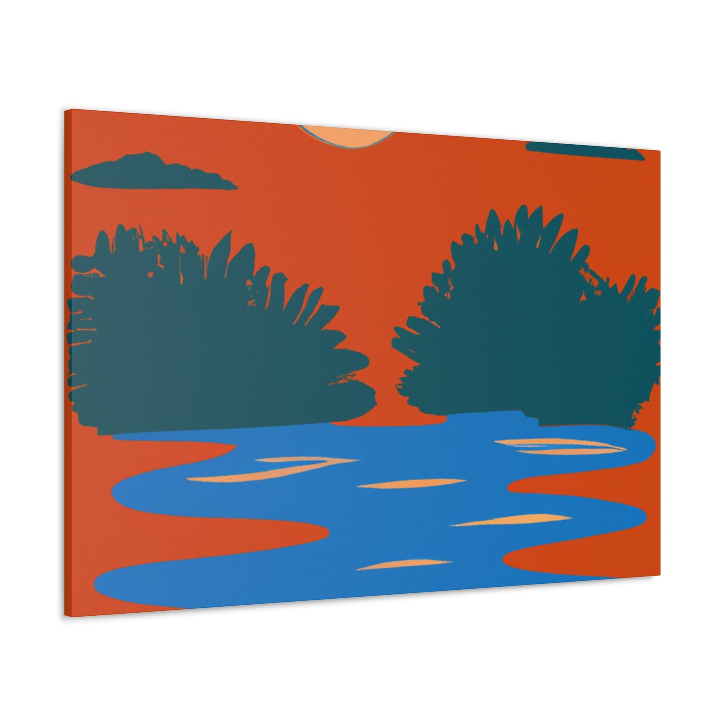 "Blade Dance - Midcentury" - Canvas