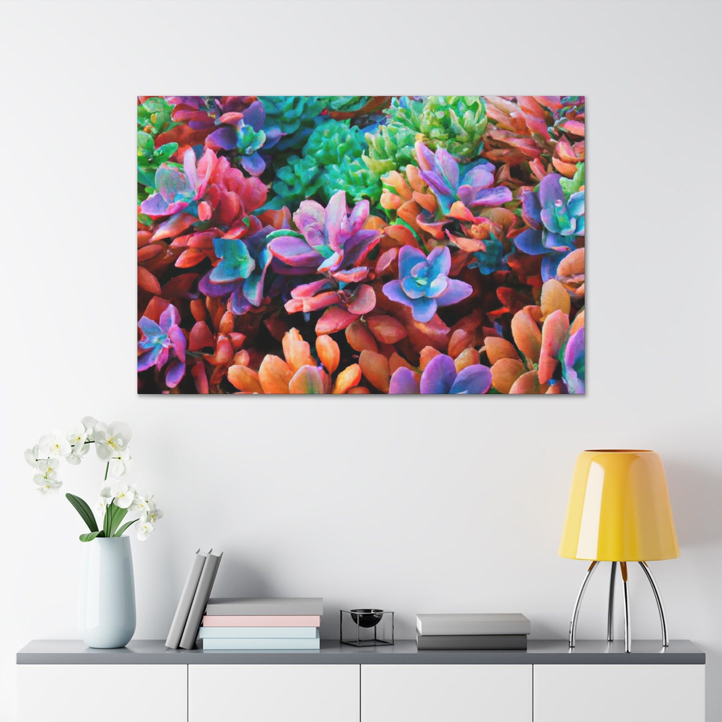 "Garden Dreams" - Canvas - Succulent