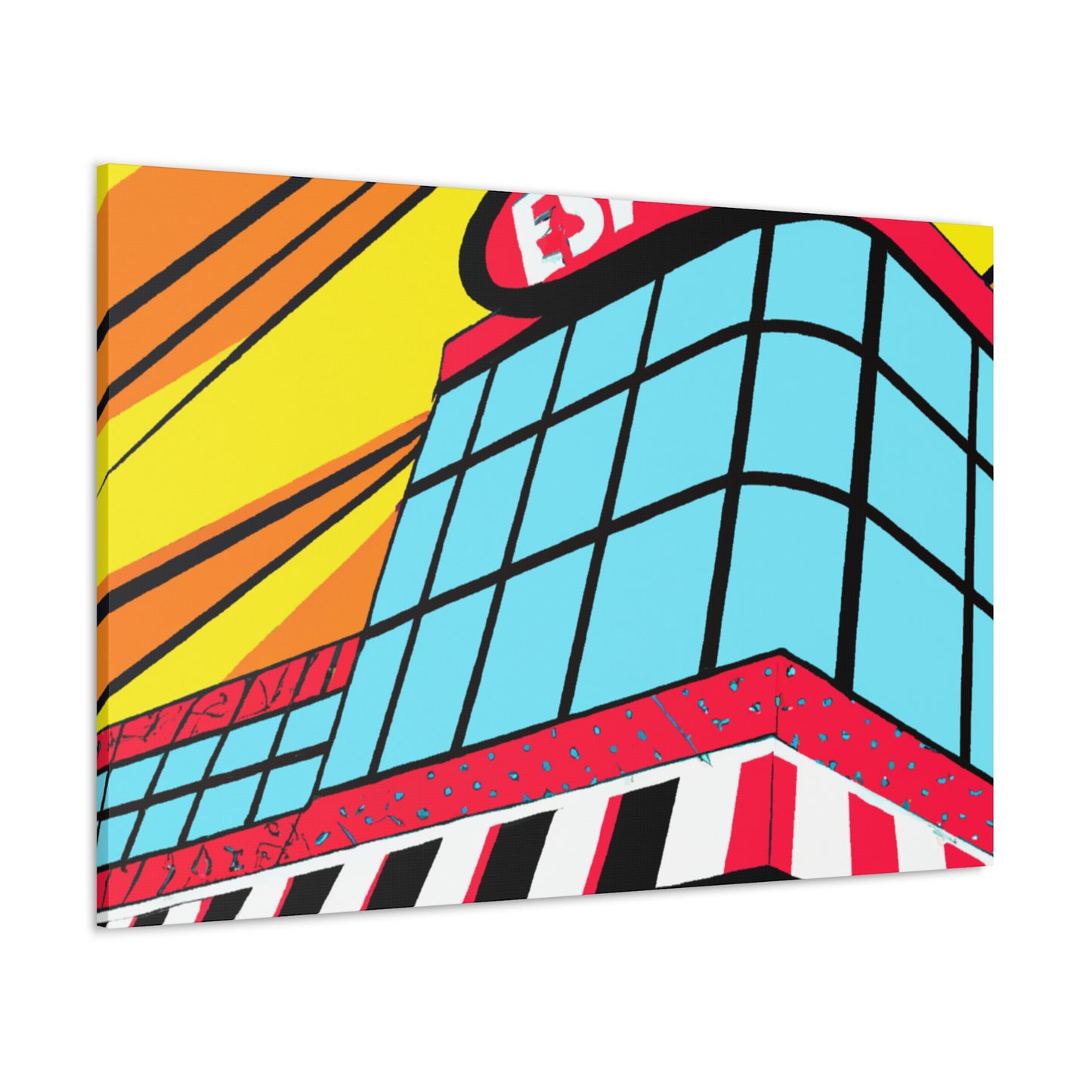 'Twist & Record Studio' - Canvas - Pop Art