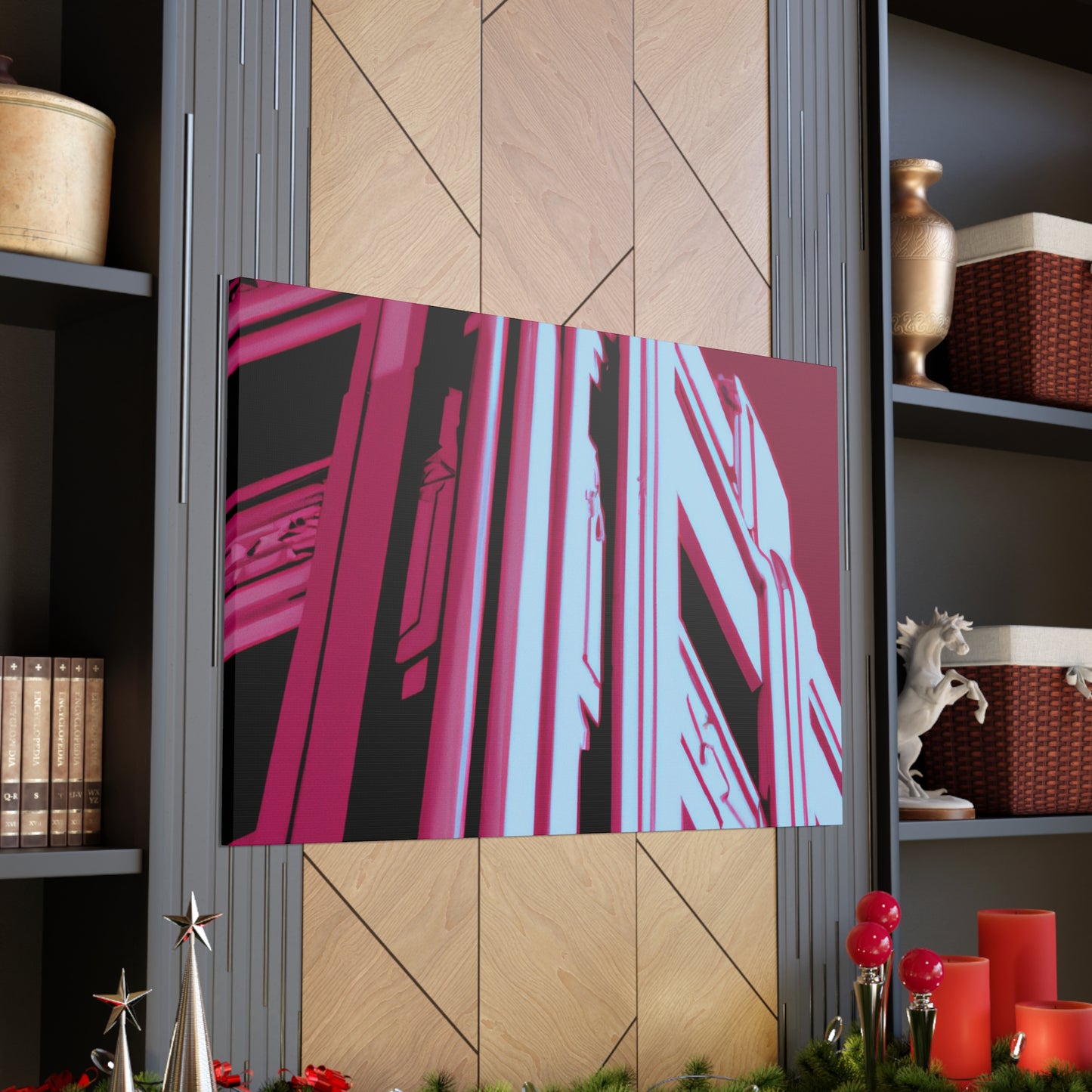 Neo-Deco Revivalism - Architectural Canvas Art Deco