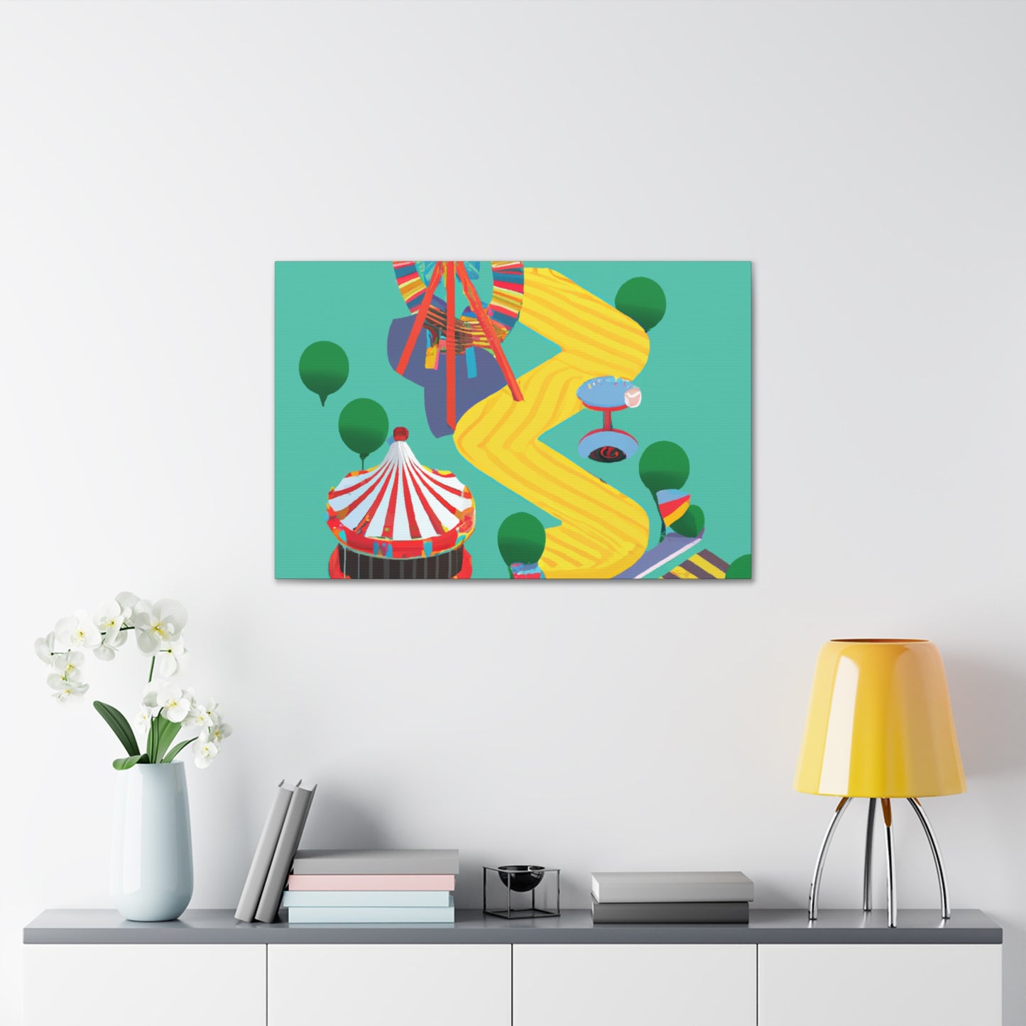 Tickletown - Amusement - Canvas