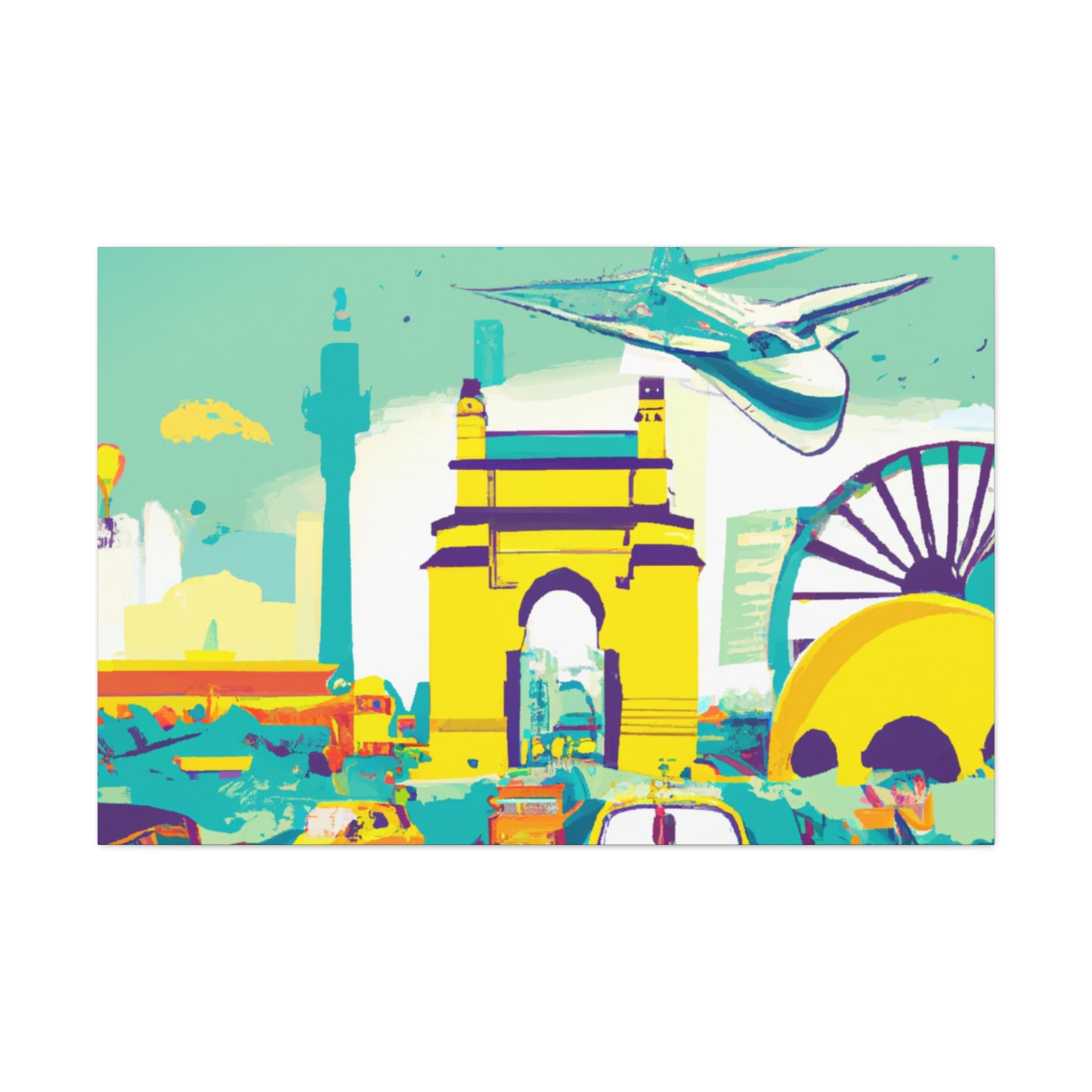 Oasis of Wonders - Destination India - Canvas