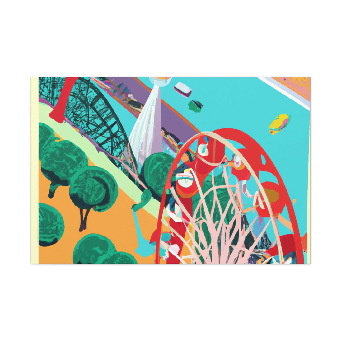 Loopy Lagoon - Amusement - Canvas
