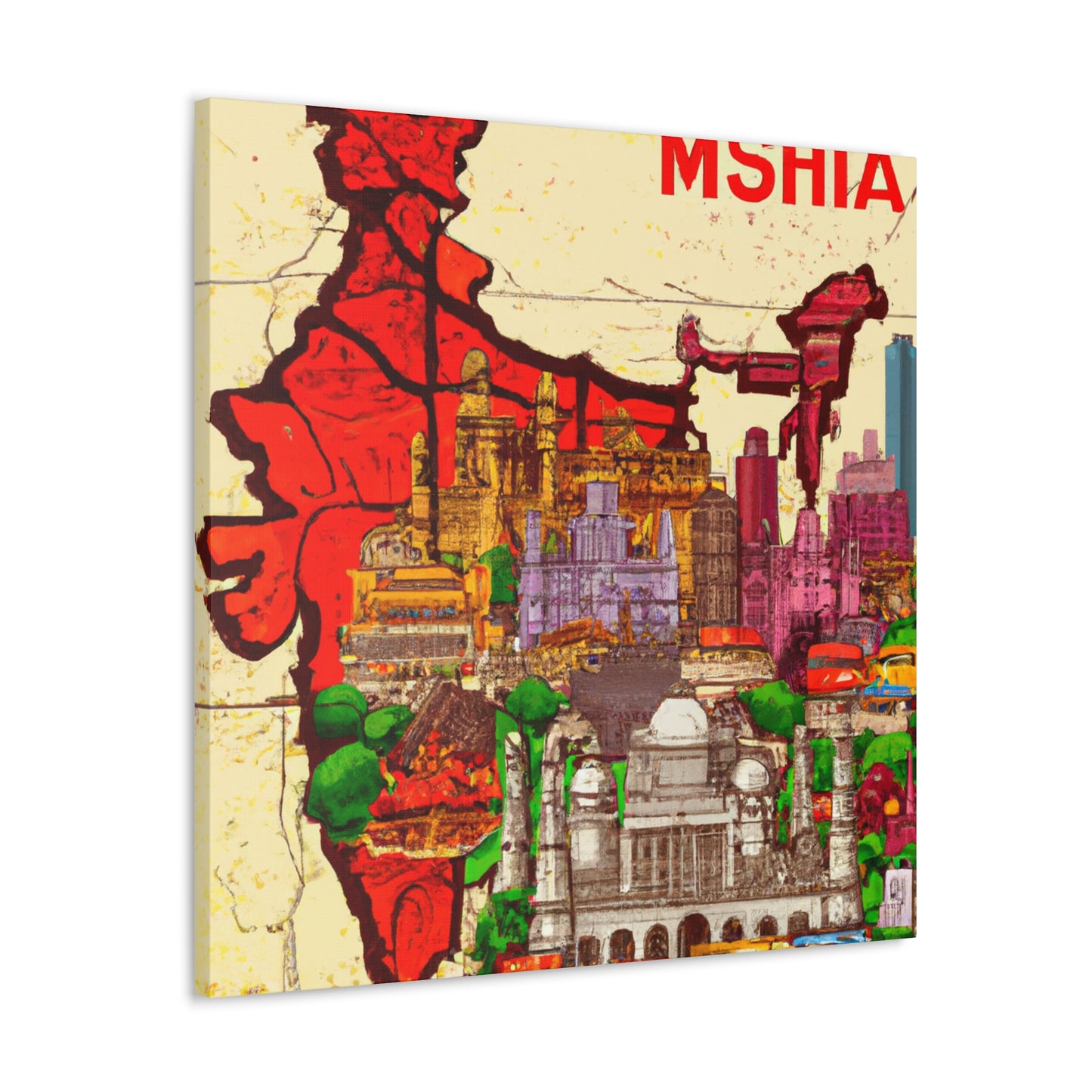 Dazzling Beauty - Destination India - Canvas