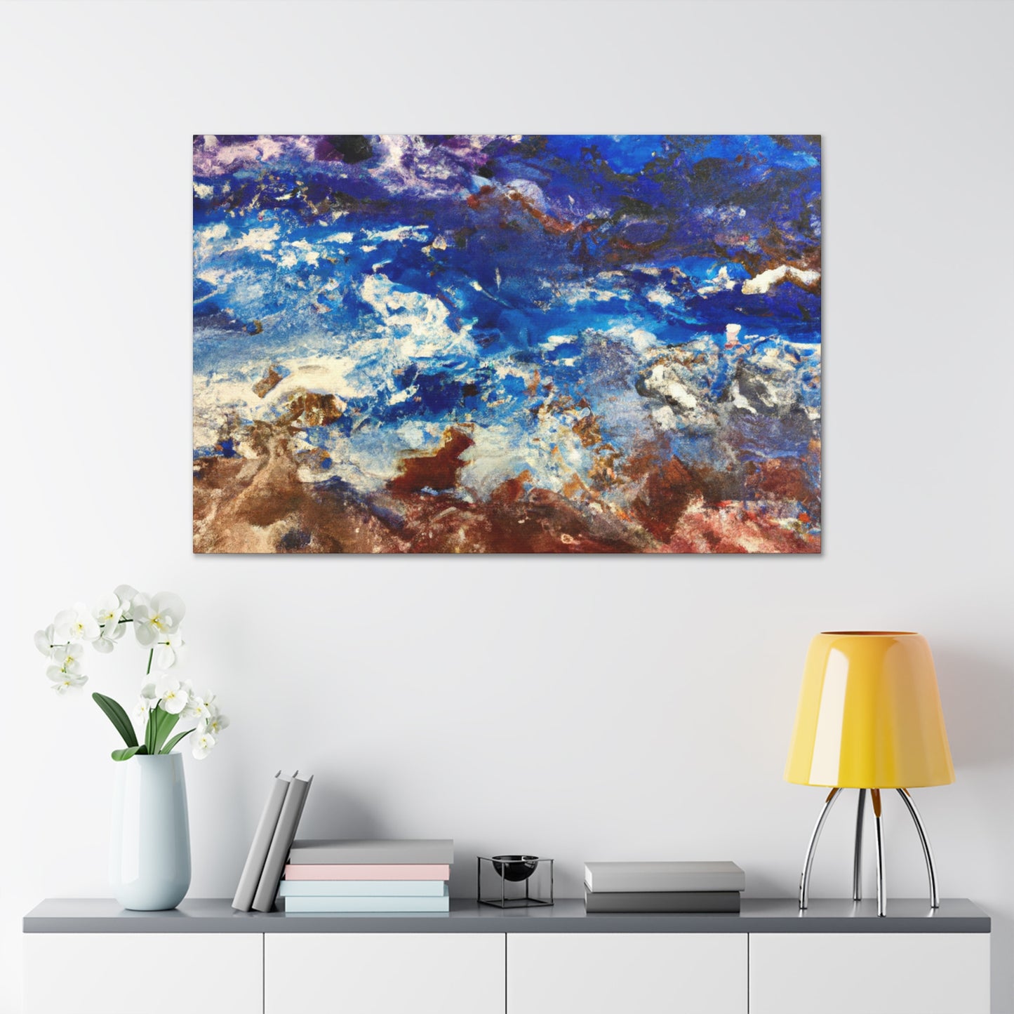 Johannes Vermeer - Abstract Canvas