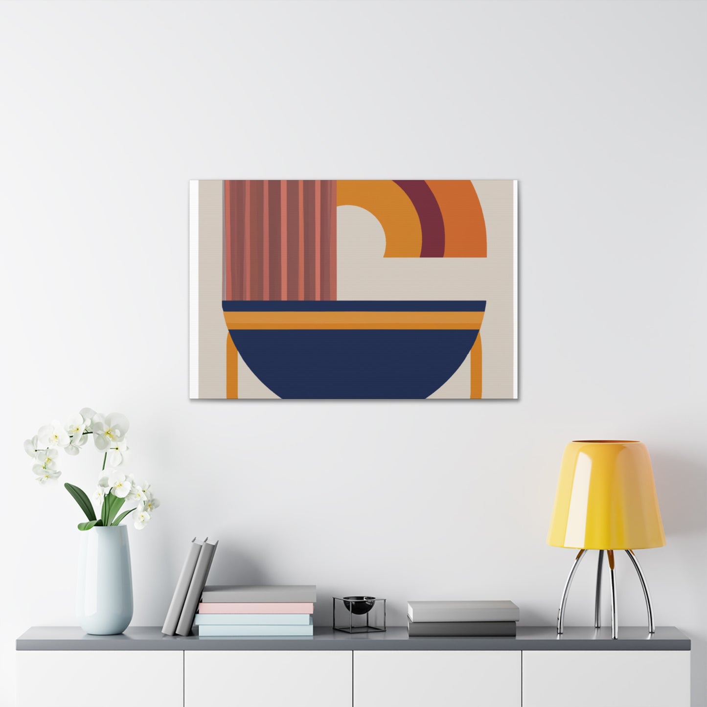 Fluffy Spikesquirrel - Midcentury Canvas