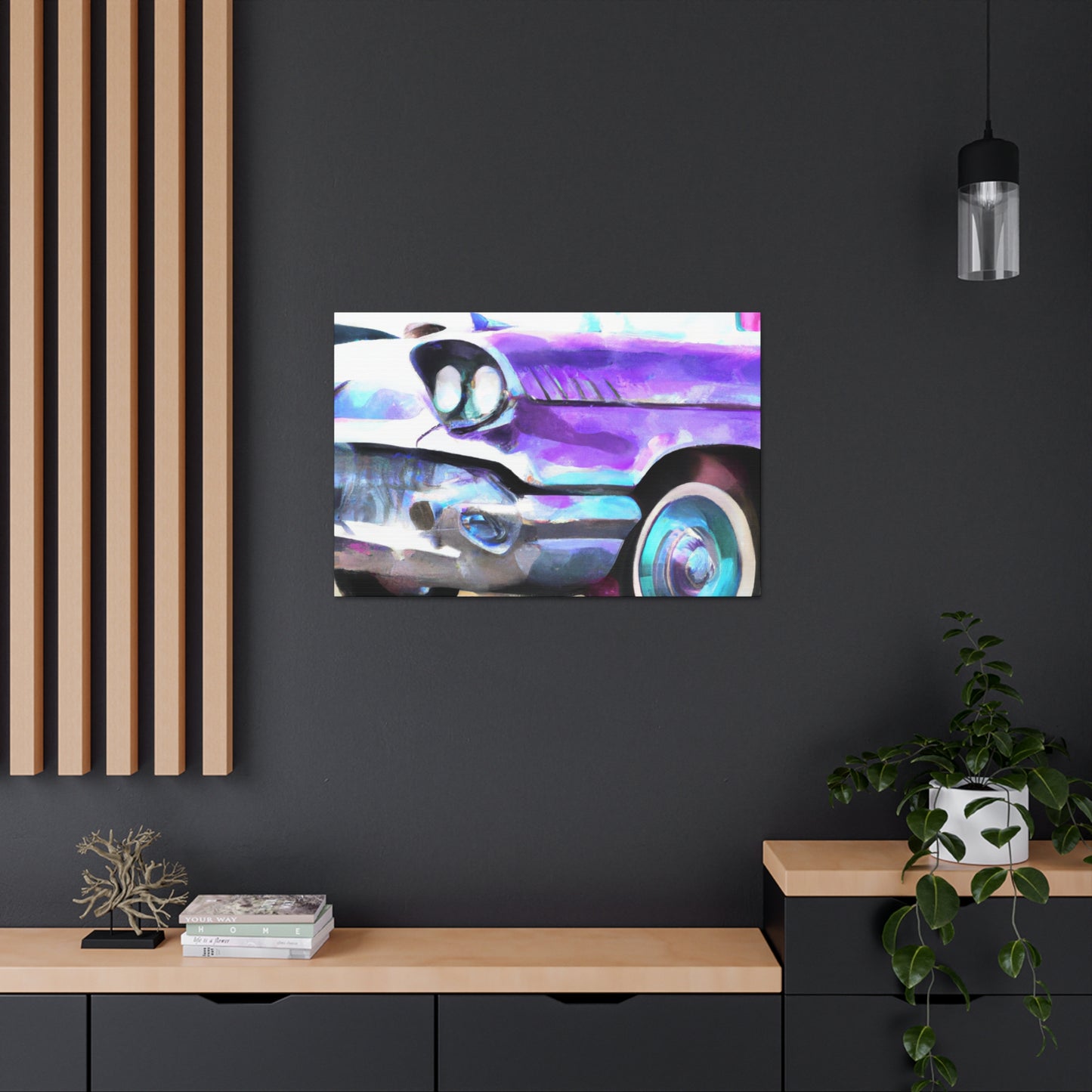 "Surging Tide". - Automobile Canvas