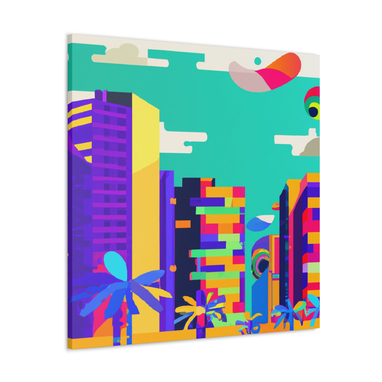 Yacuruna-South America - Canvas