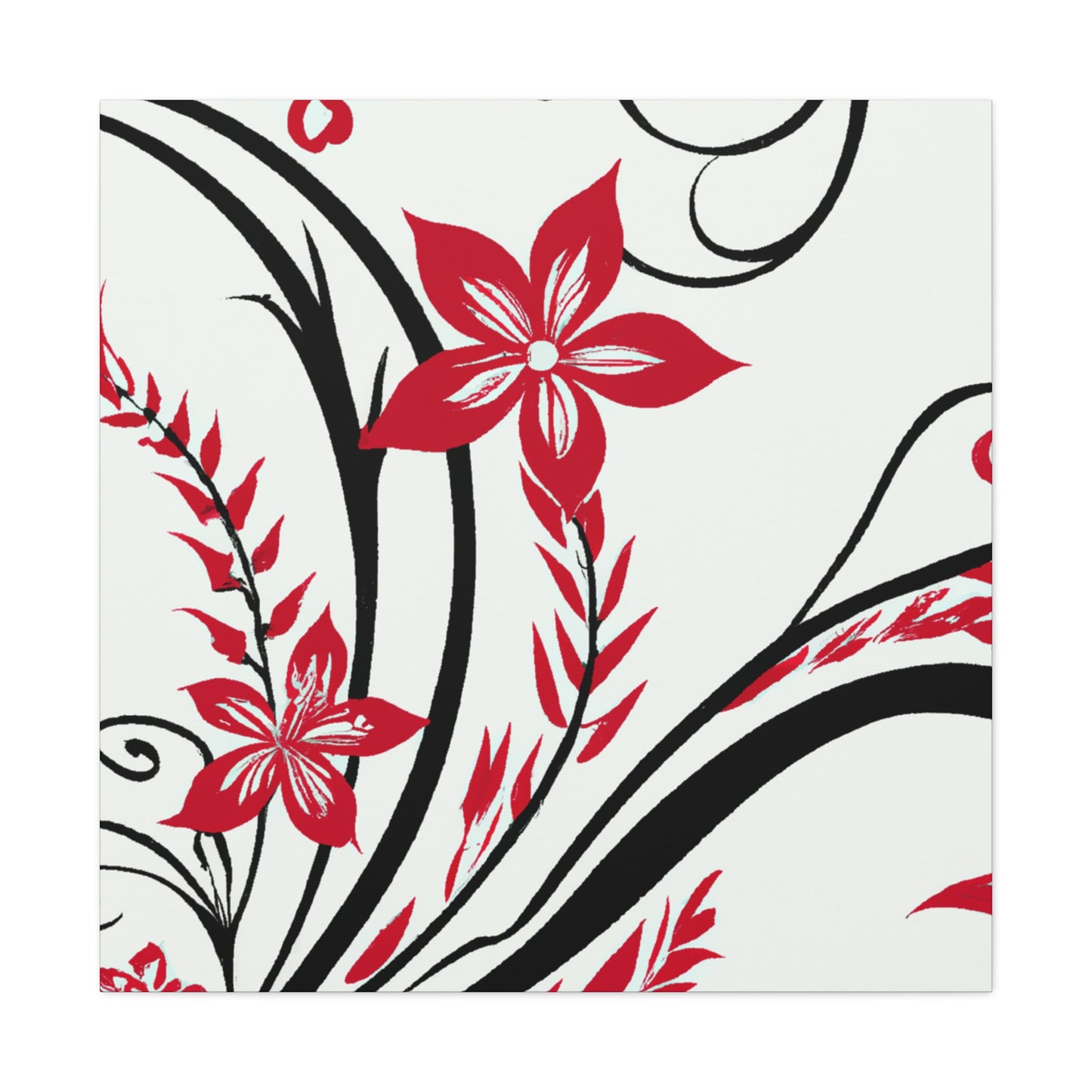 Blissful buds - Floral - Canvas