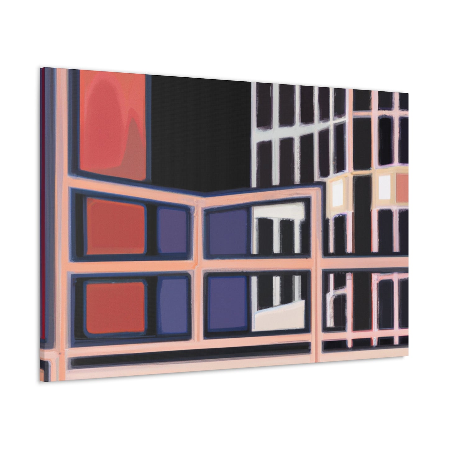 The Fabergé Palace: An Art Deco Masterpiece. - Canvas - Architectural