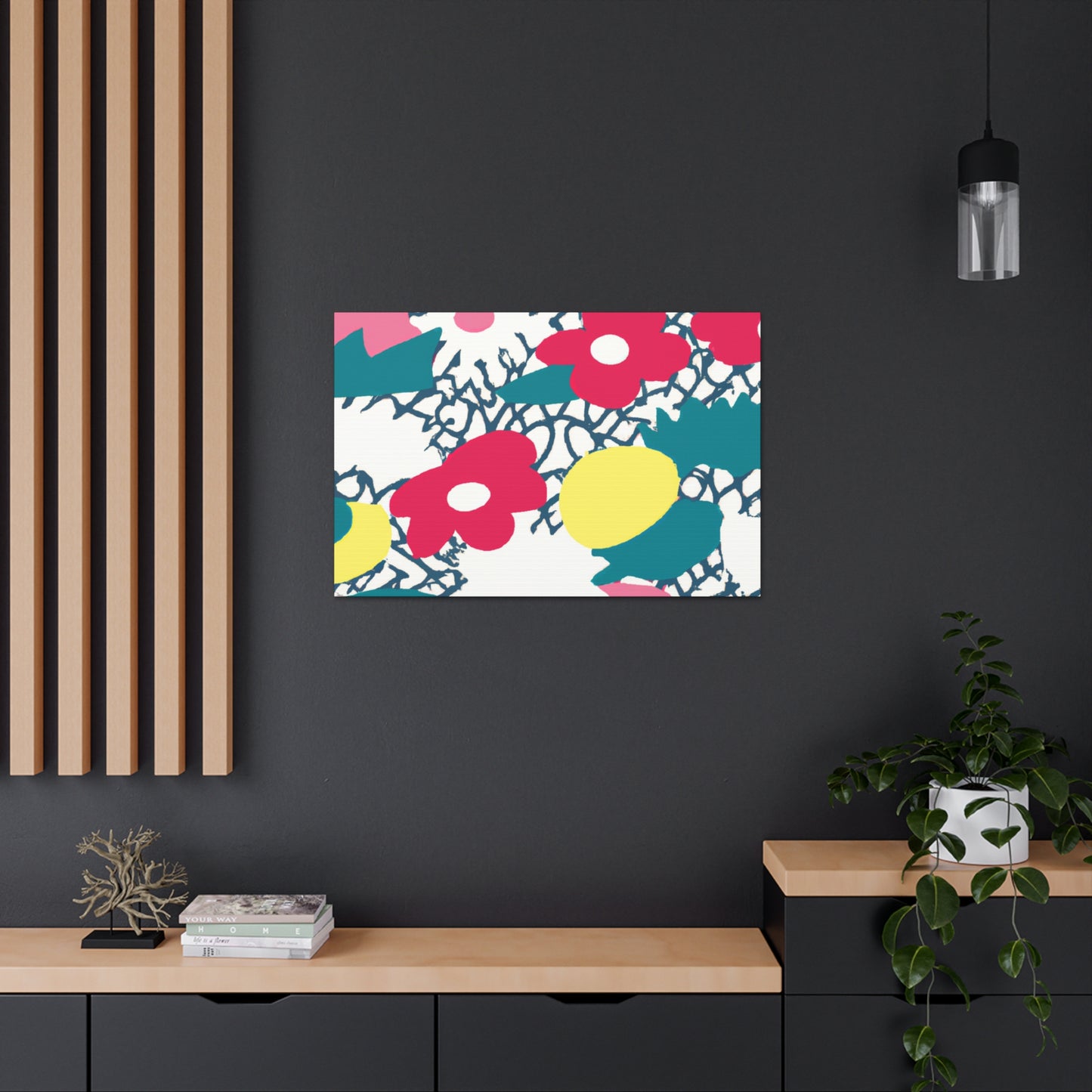 Petalfall - Floral Canvas