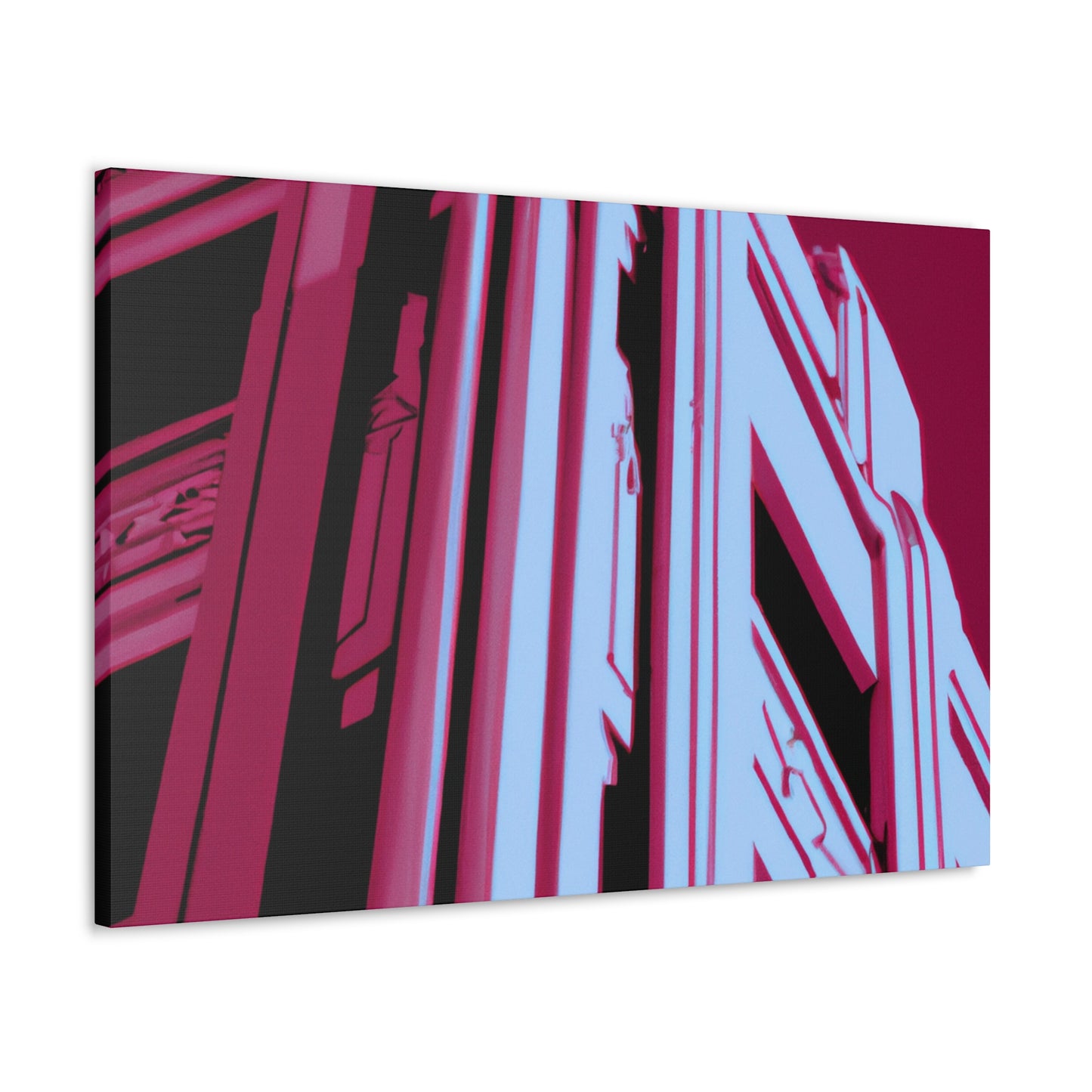 Neo-Deco Revivalism - Architectural Canvas Art Deco