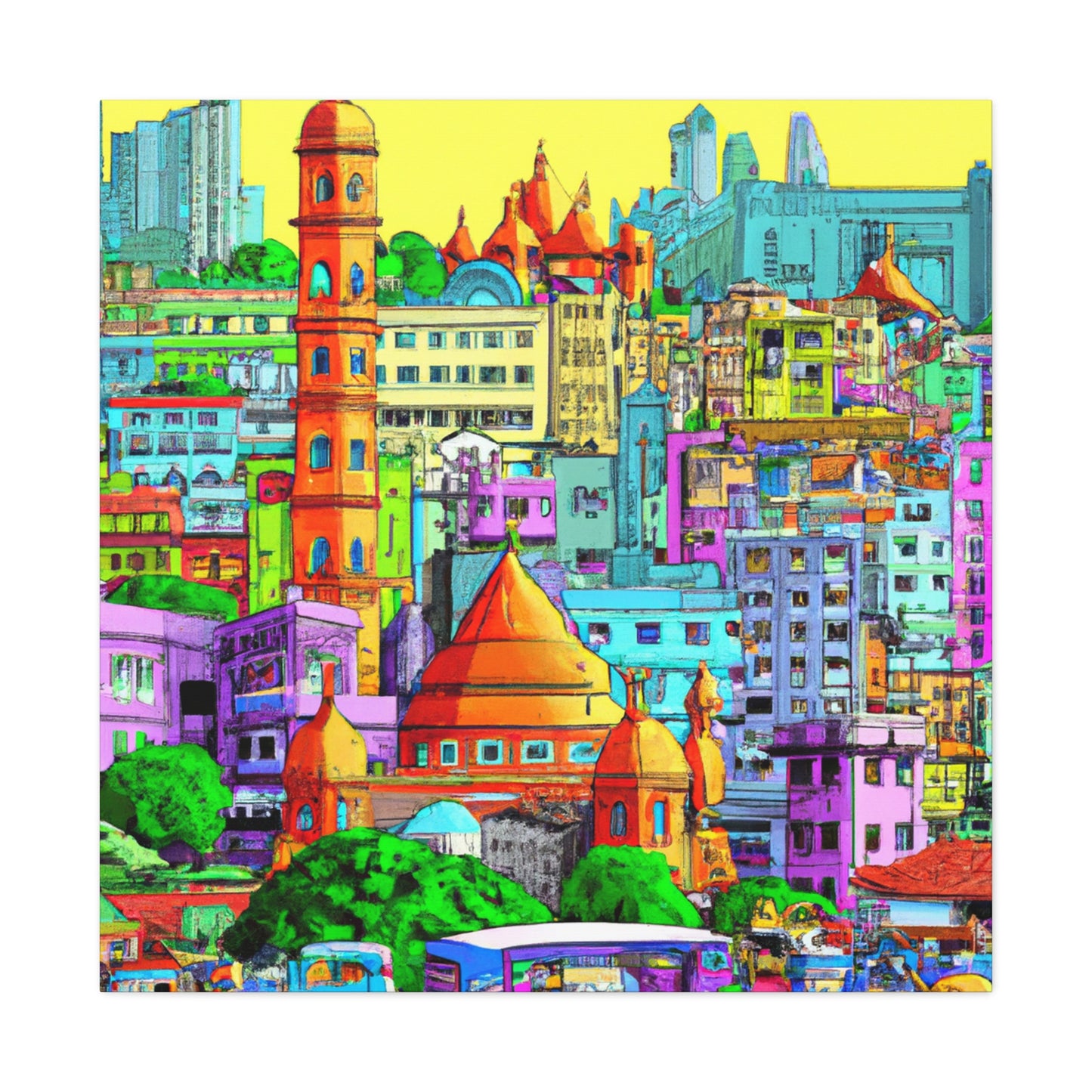Ganges River - Destination India - Canvas