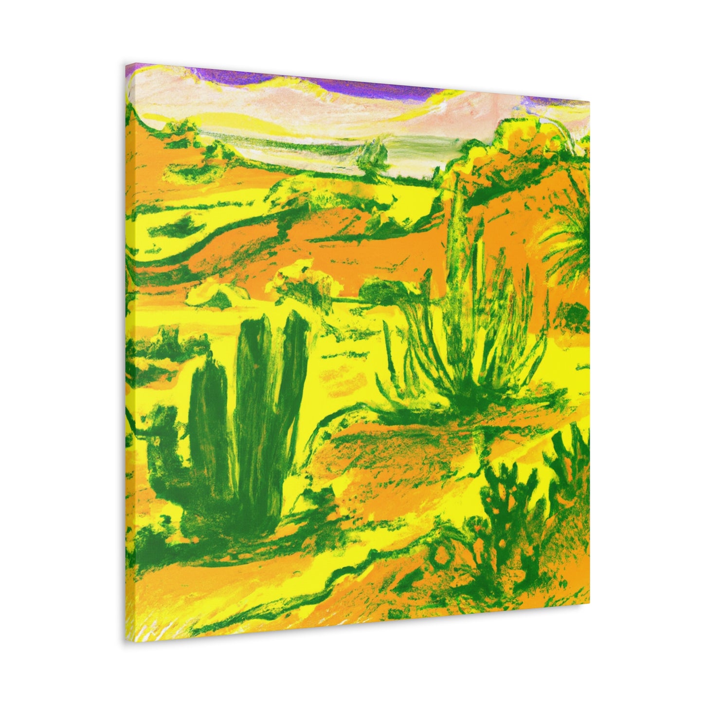 Desert Glow-Landscape - Canvas