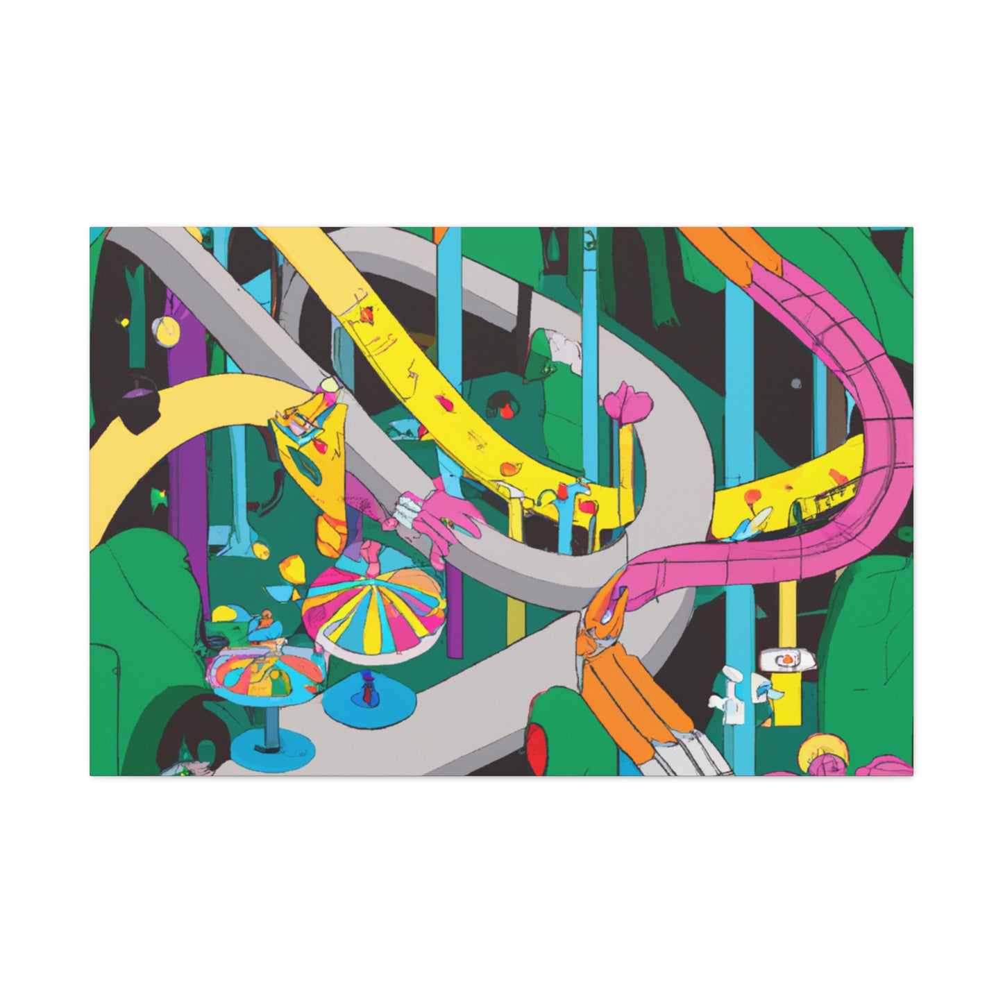 Fantasia-Amusement - Canvas