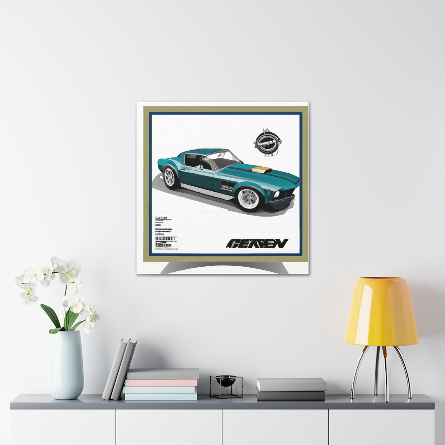Firebolt - Automobile - Canvas